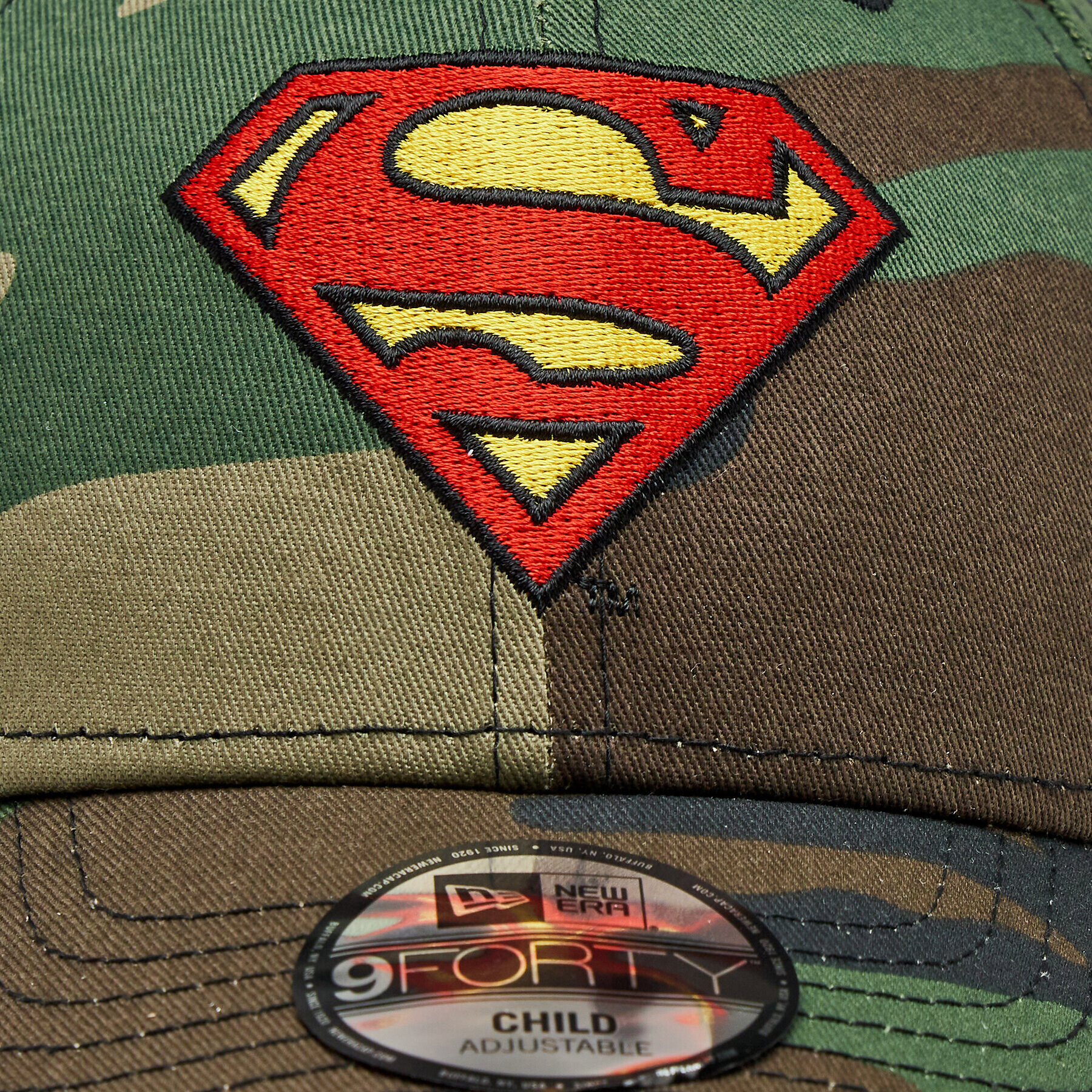 New Era Čepice Kids Character 940 Superman 60285248 Khaki - Pepit.cz