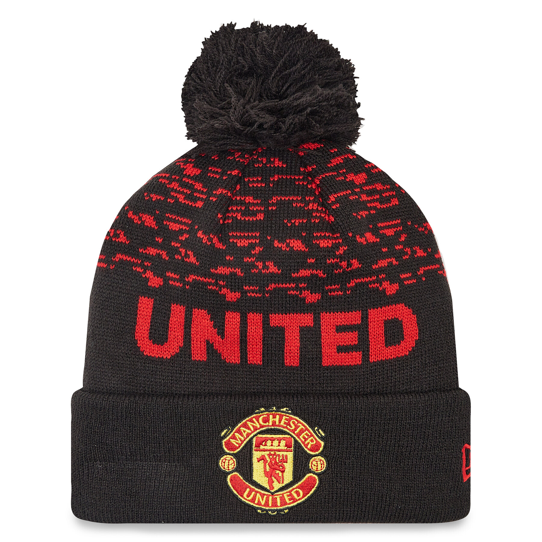 New Era Čepice Manchester United Marl Bobble 60284478 Černá - Pepit.cz