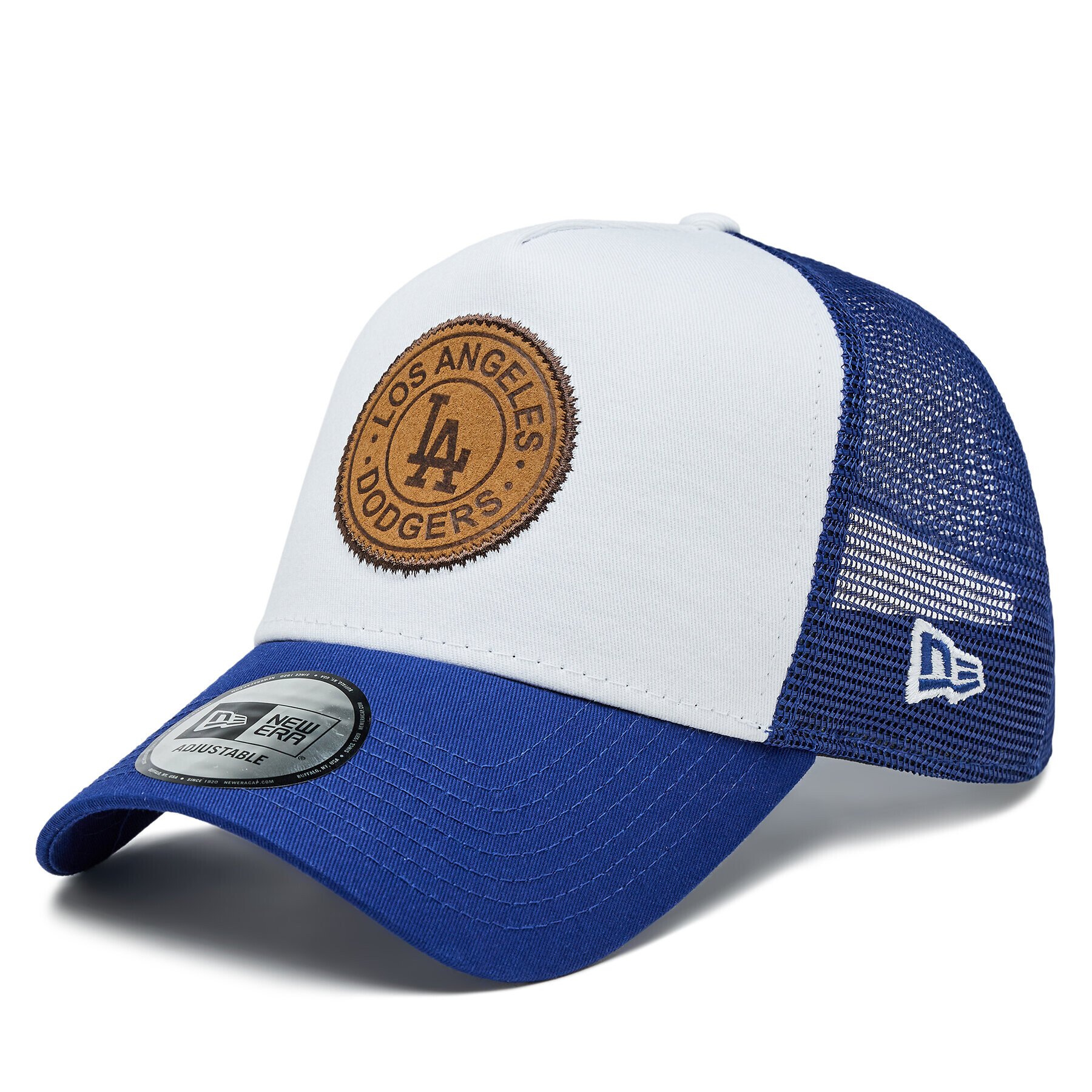 New Era Čepice Team Patch Trucker La Dodgers 60364264 Bílá - Pepit.cz