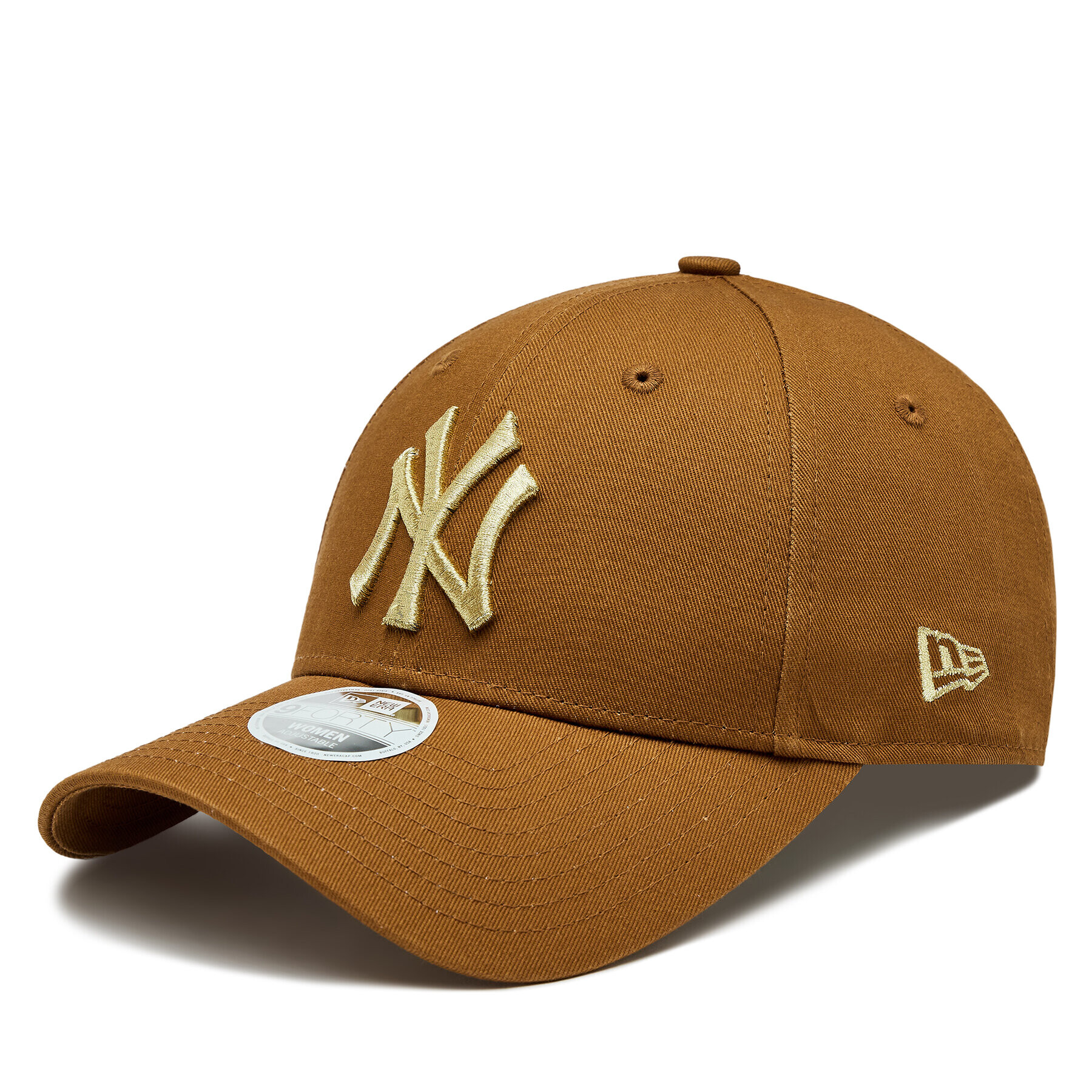 New Era Čepice Wmns Metallic Logo 940 Nyy 60364295 Hnědá - Pepit.cz