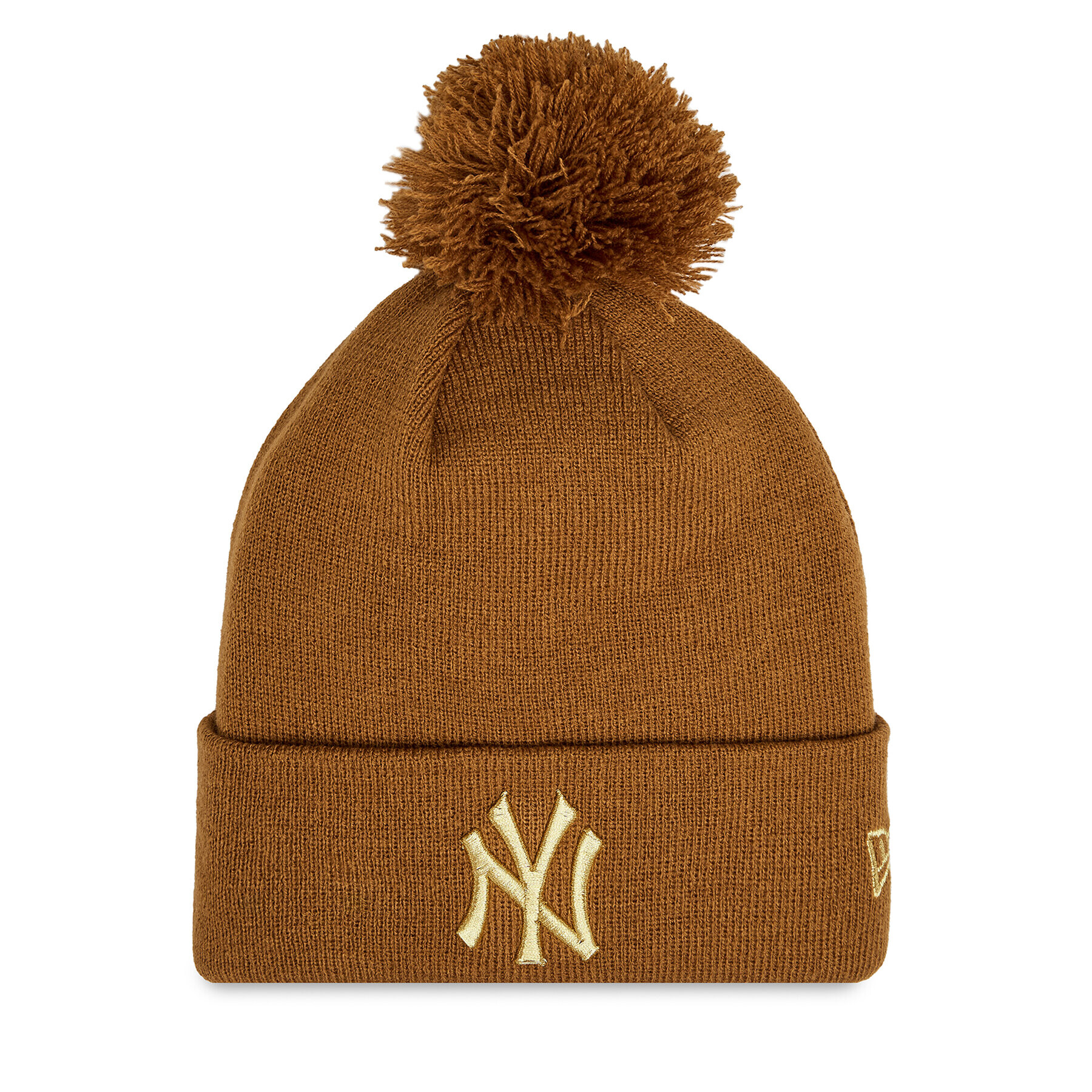 New Era Čepice Wmns Metallic Pom Nyy 60364286 Hnědá - Pepit.cz