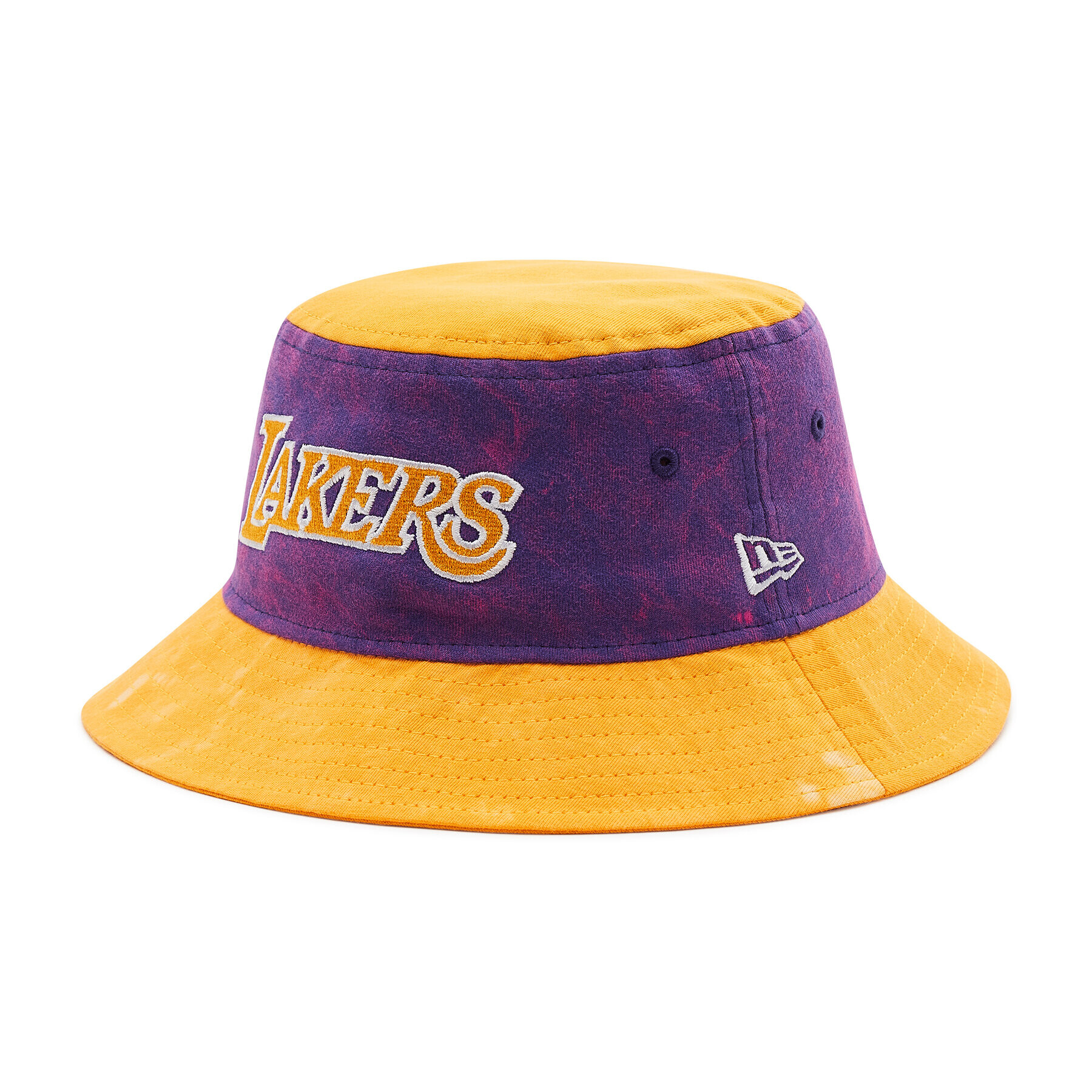 New Era Klobouk LA Lakers Washed Pack Bucket 60240496 Žlutá - Pepit.cz