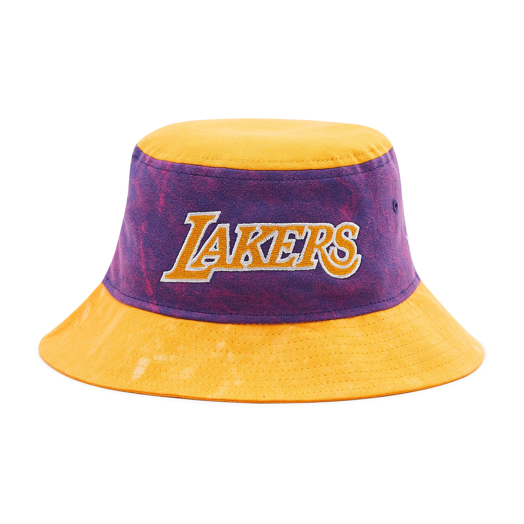 New Era Klobouk LA Lakers Washed Pack Bucket 60240496 Žlutá - Pepit.cz