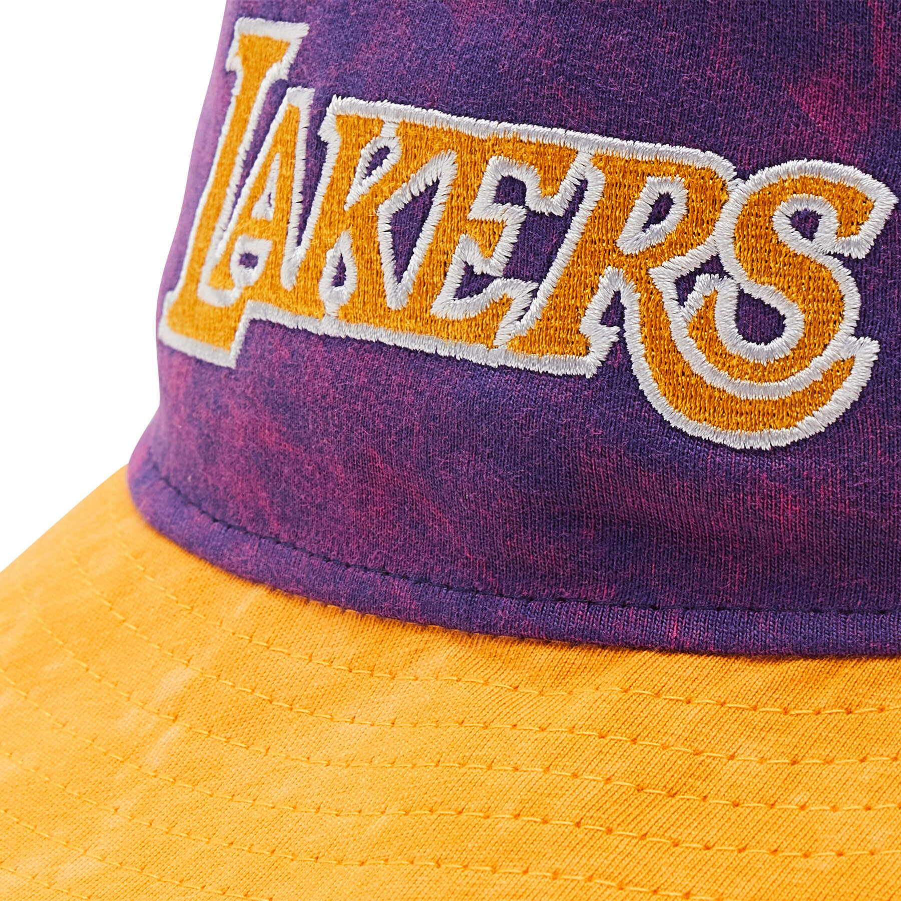 New Era Klobouk LA Lakers Washed Pack Bucket 60240496 Žlutá - Pepit.cz