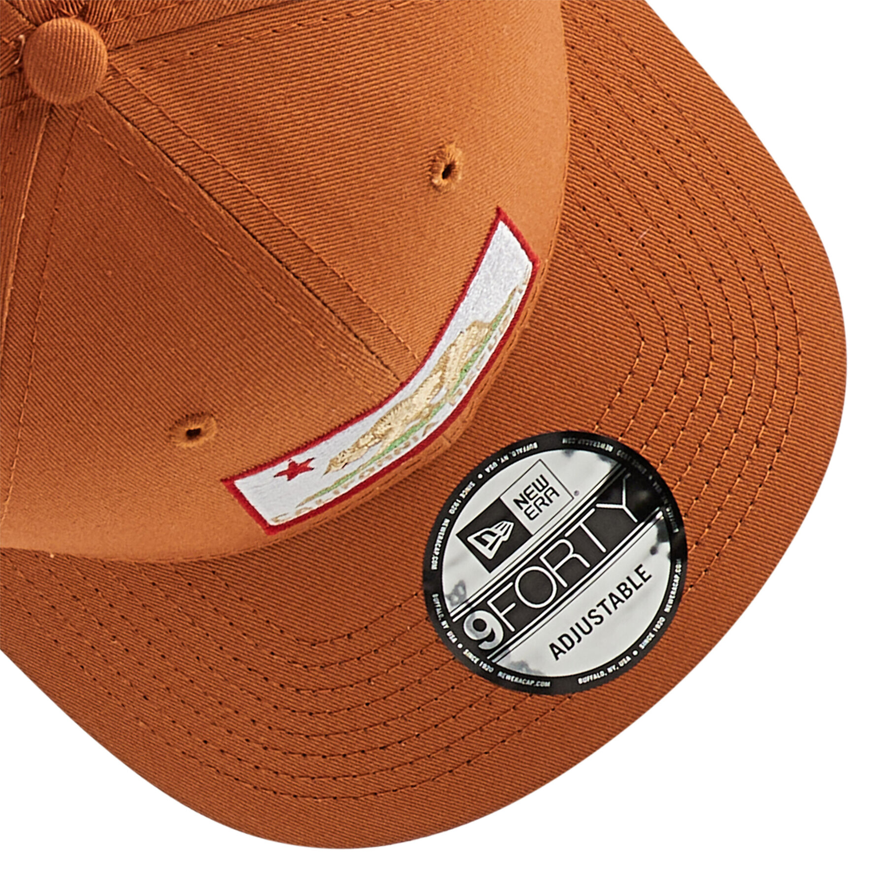 New Era Kšiltovka Cali Patch Brown 9Forty 60222276 Hnědá - Pepit.cz