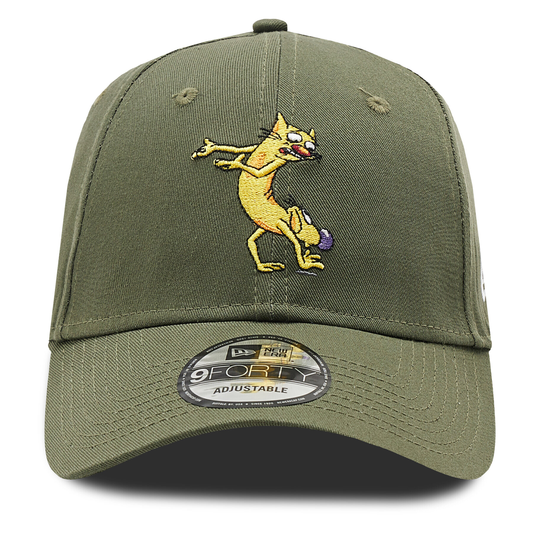 New Era Kšiltovka CatDog 9Forty 60285107 Zelená - Pepit.cz