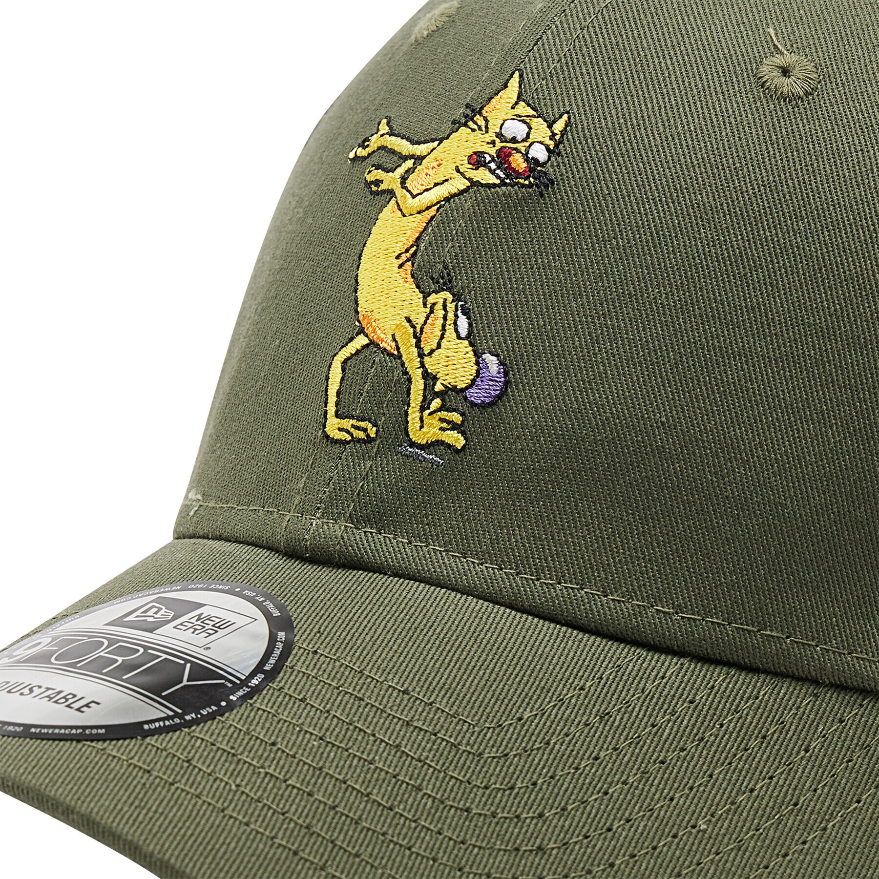 New Era Kšiltovka CatDog 9Forty 60285107 Zelená - Pepit.cz