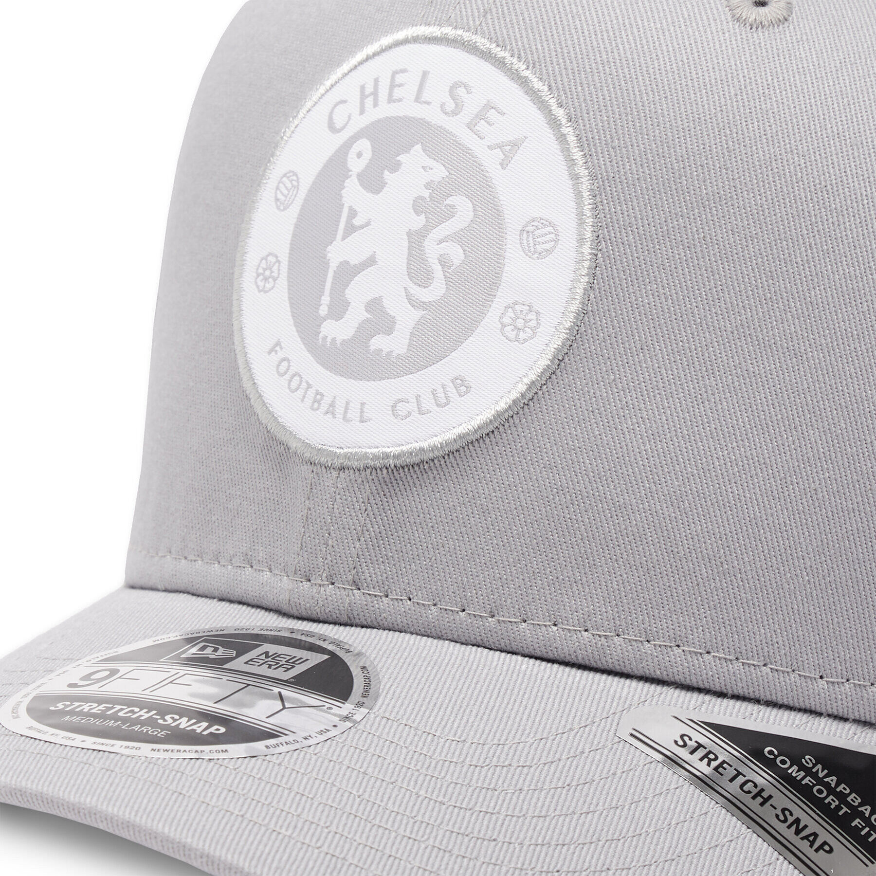 New Era Kšiltovka Chelsea Fc Lion Crest 950 60284532 Šedá - Pepit.cz