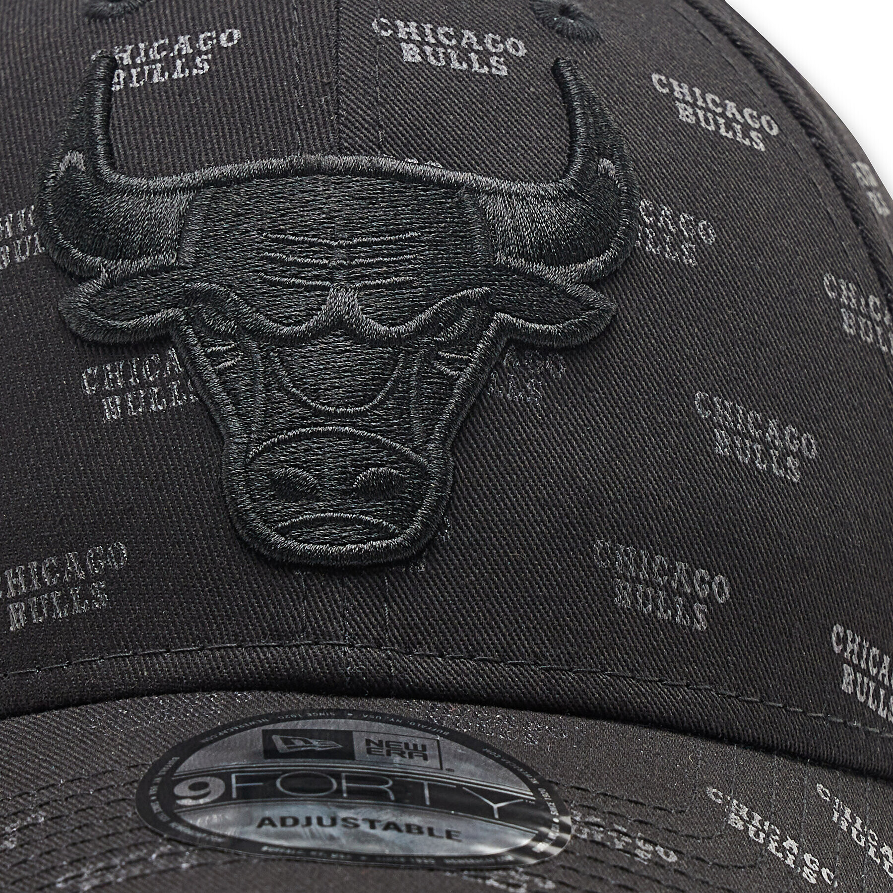 New Era Kšiltovka Chicago Bulls Monogram 9Forty 60284888 Černá - Pepit.cz