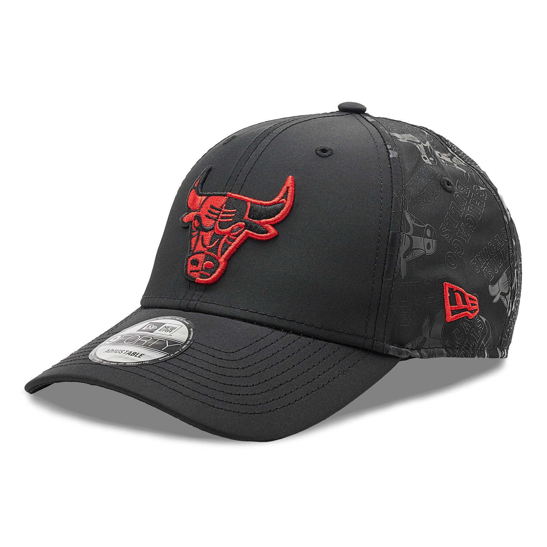 New Era Kšiltovka Chicago Bulls Monogram 9Forty 60285012 Černá - Pepit.cz