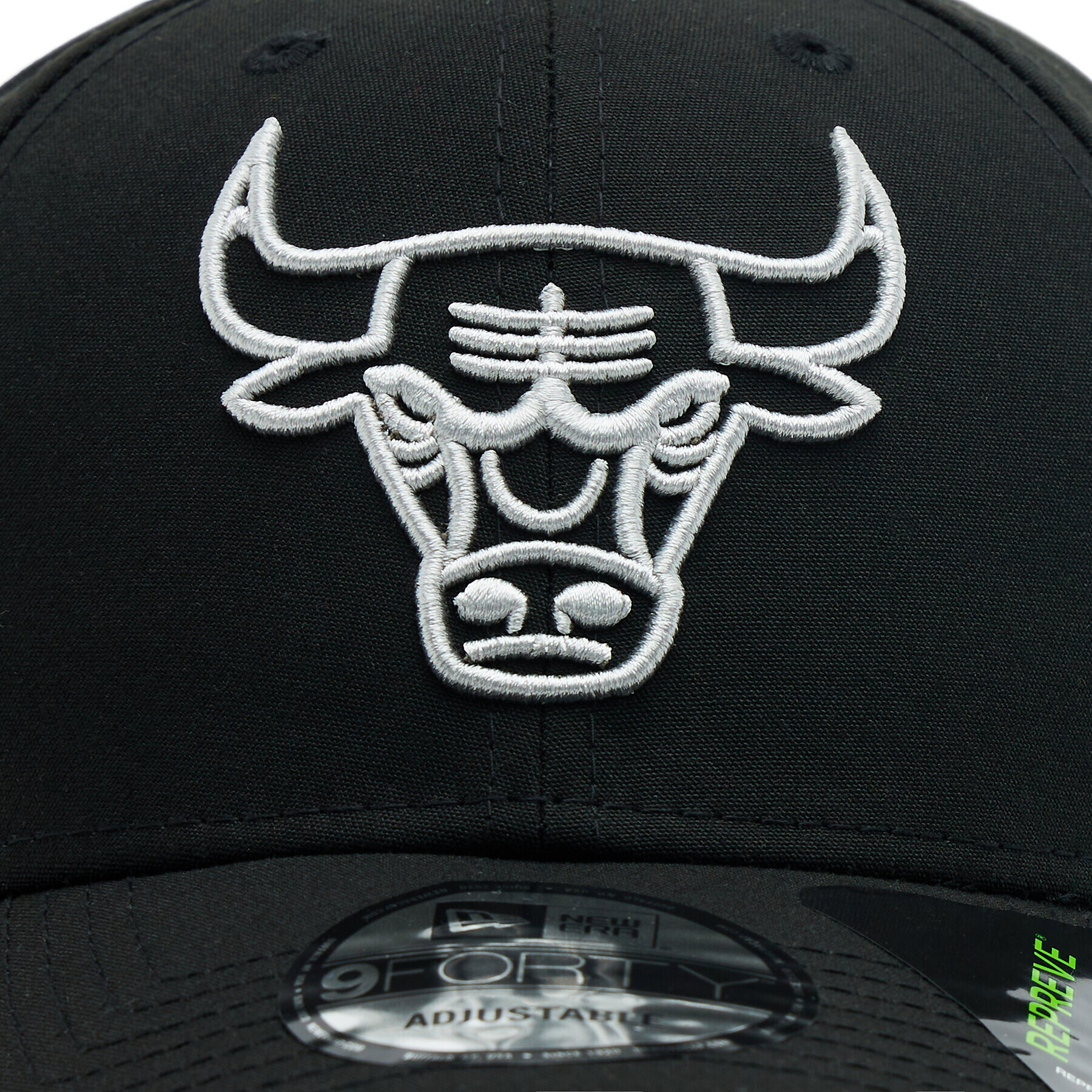 New Era Kšiltovka Chicago Bulls Repreve Monochrome 60358121 Černá - Pepit.cz