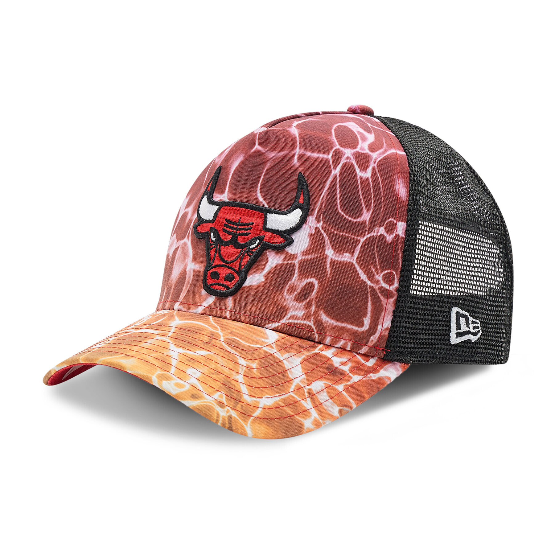 New Era Kšiltovka Chicago Bulls Summer City A-Frame Trucker 60240316 Oranžová - Pepit.cz