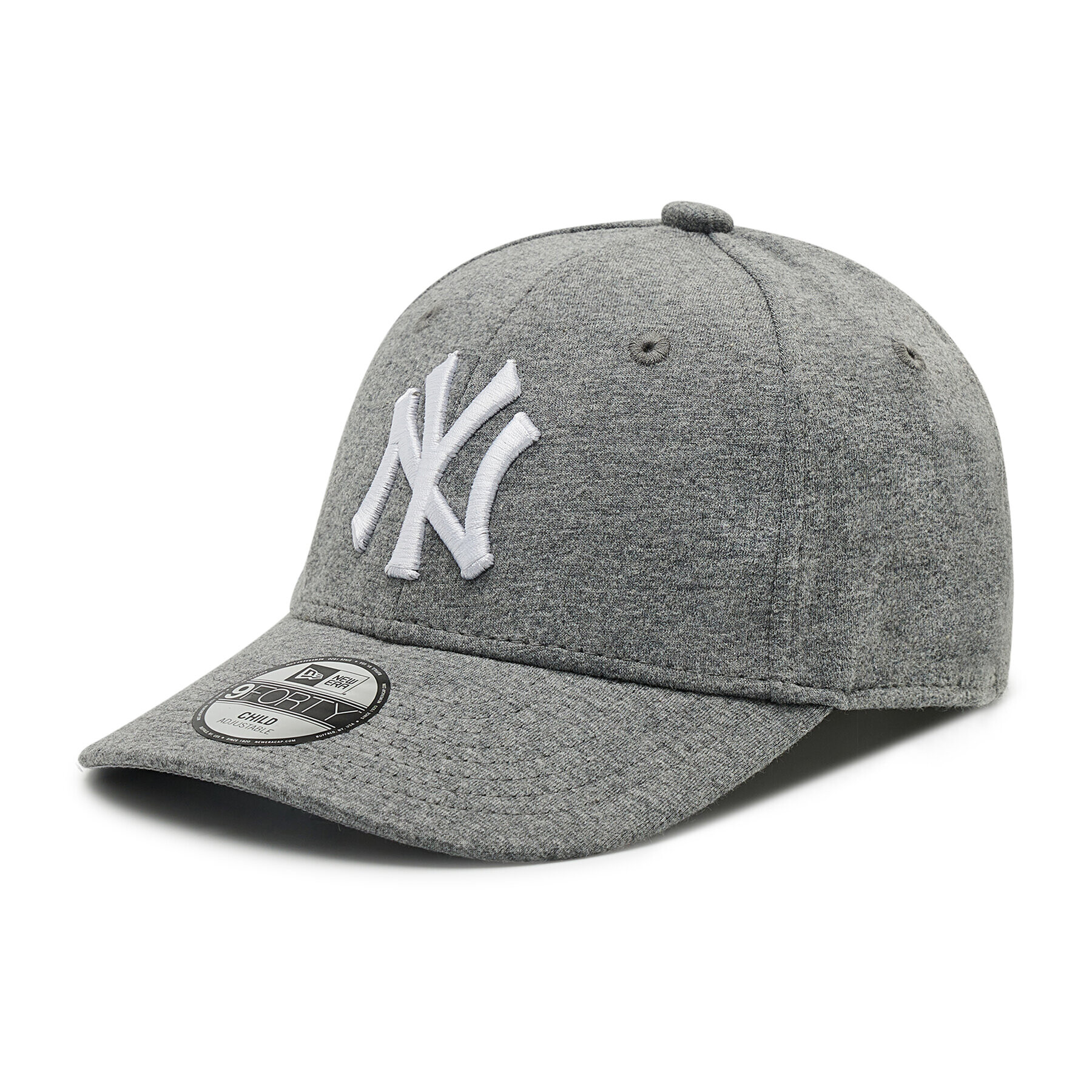 New Era Kšiltovka Child New York Yankees 9Forty 12745563 Šedá - Pepit.cz