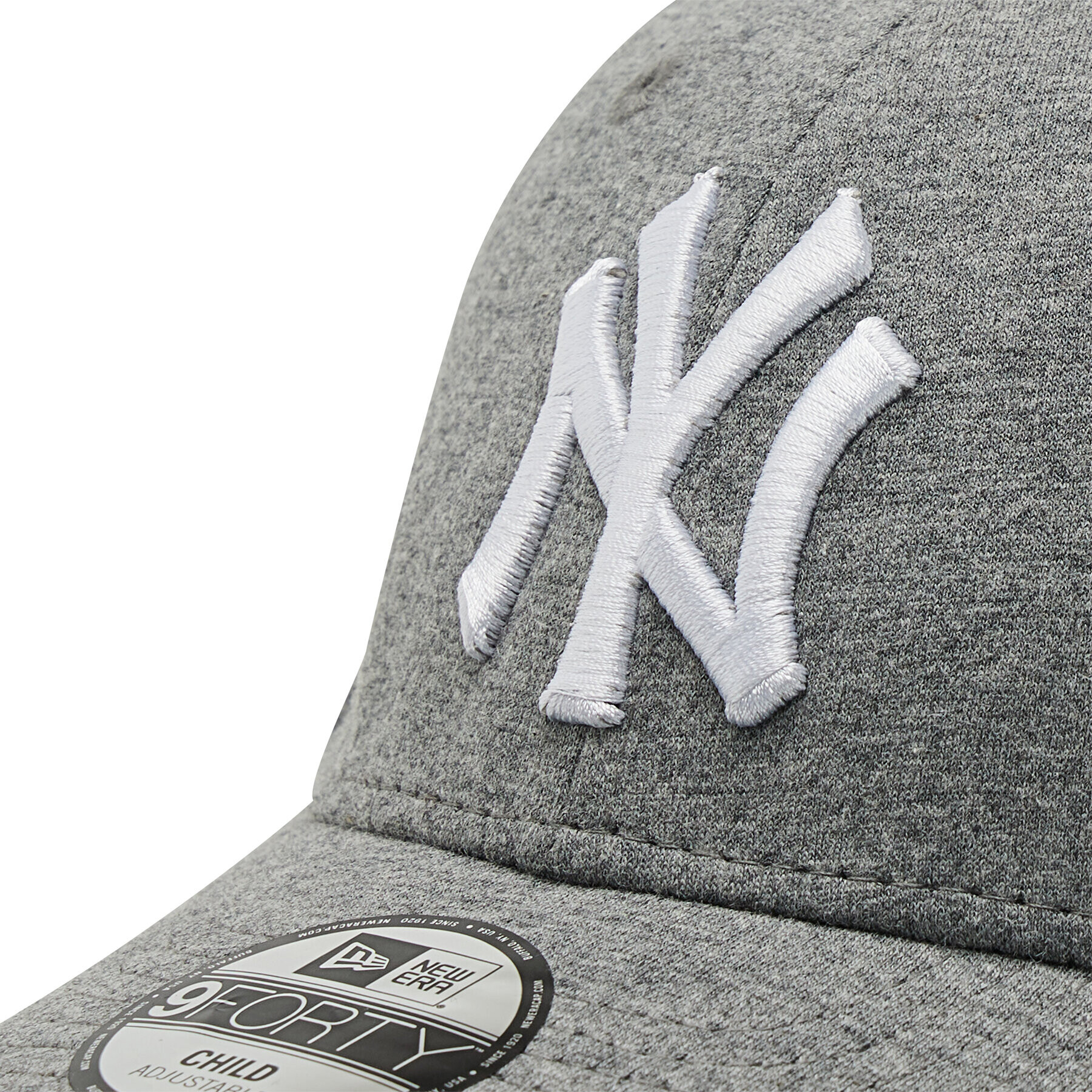 New Era Kšiltovka Child New York Yankees 9Forty 12745563 Šedá - Pepit.cz