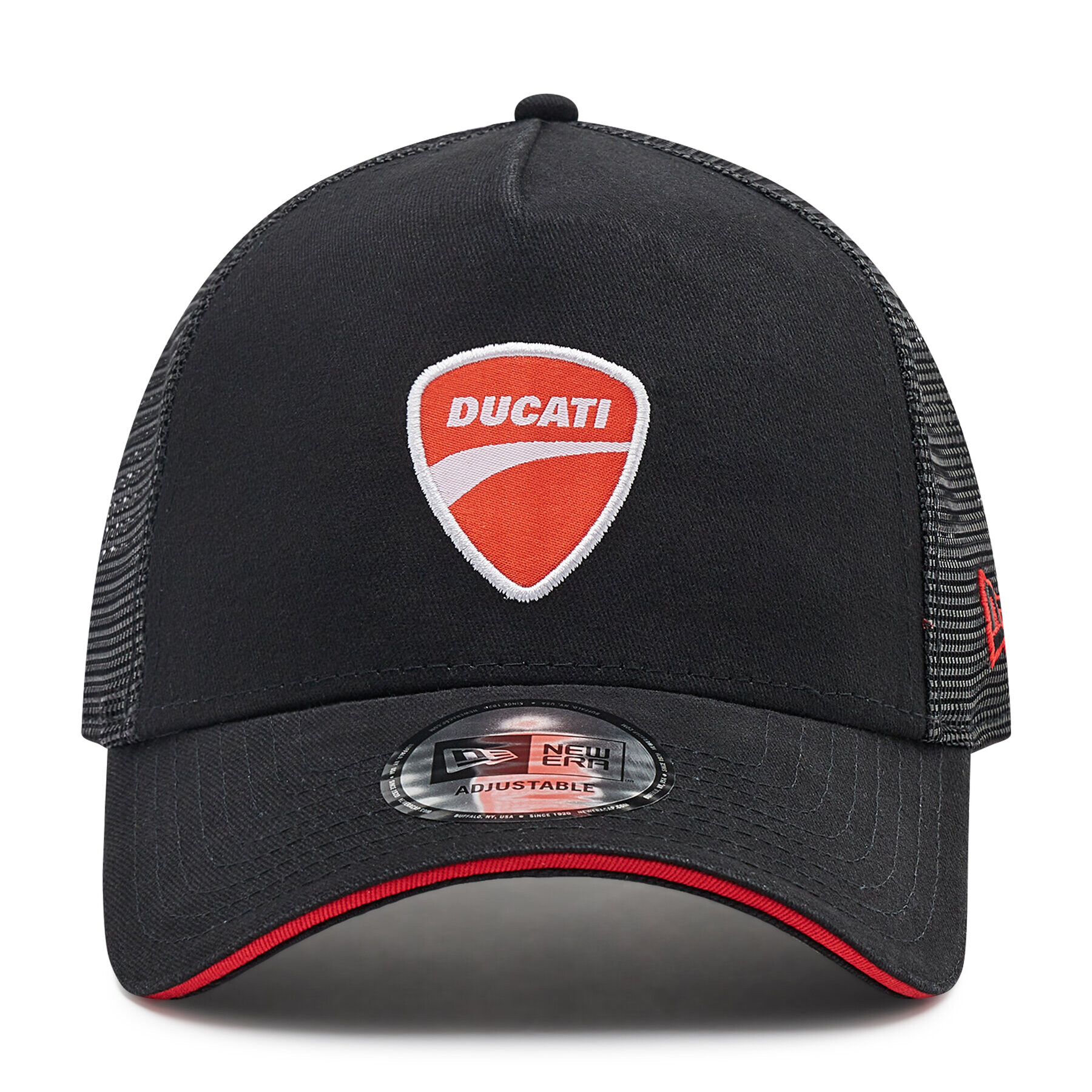 New Era Kšiltovka Ducati Brushed Cotton A-Frame Trucker 60221485 Černá - Pepit.cz