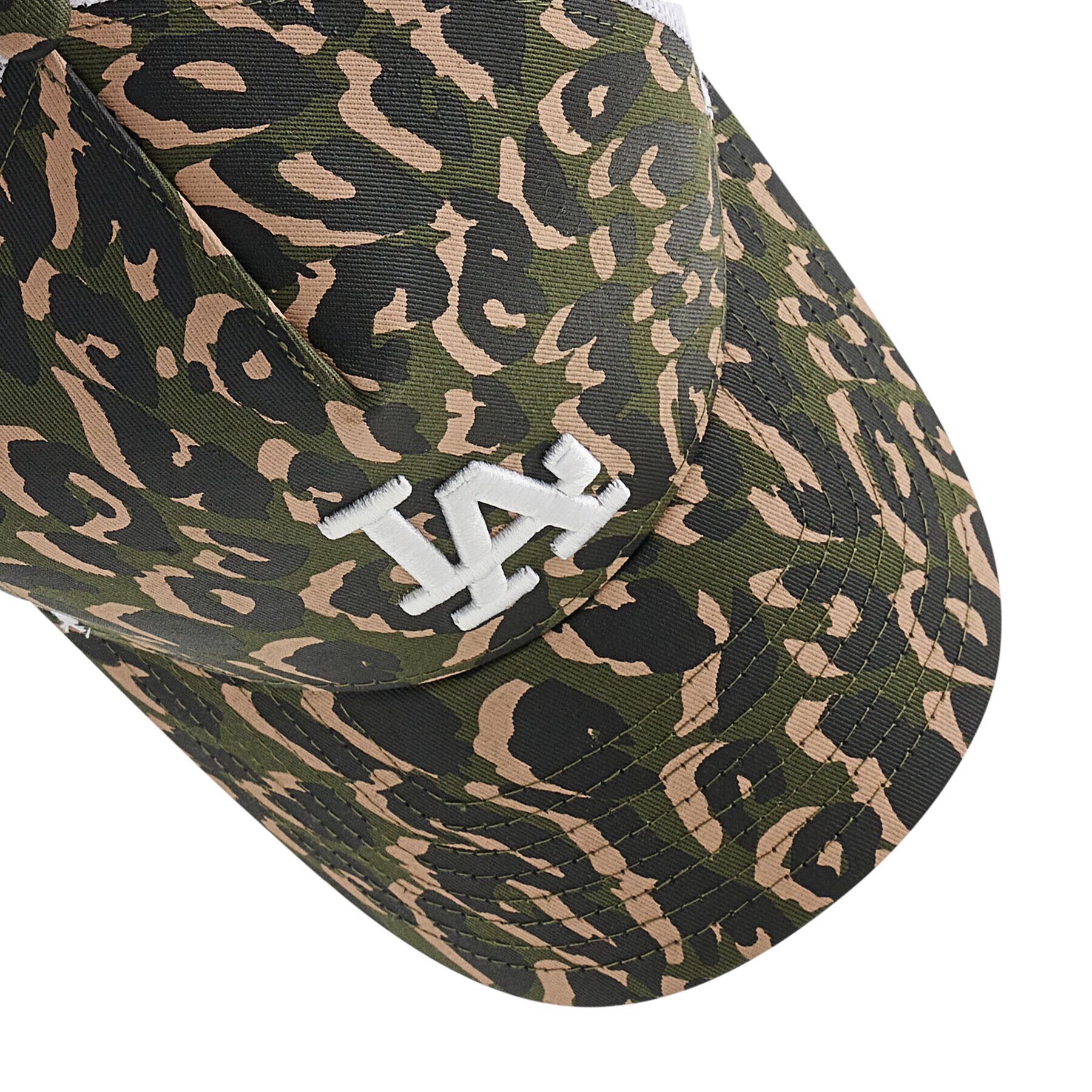 New Era Kšiltovka La Dodgers Leopard Print A-Frame Trucker 60222396 Zelená - Pepit.cz