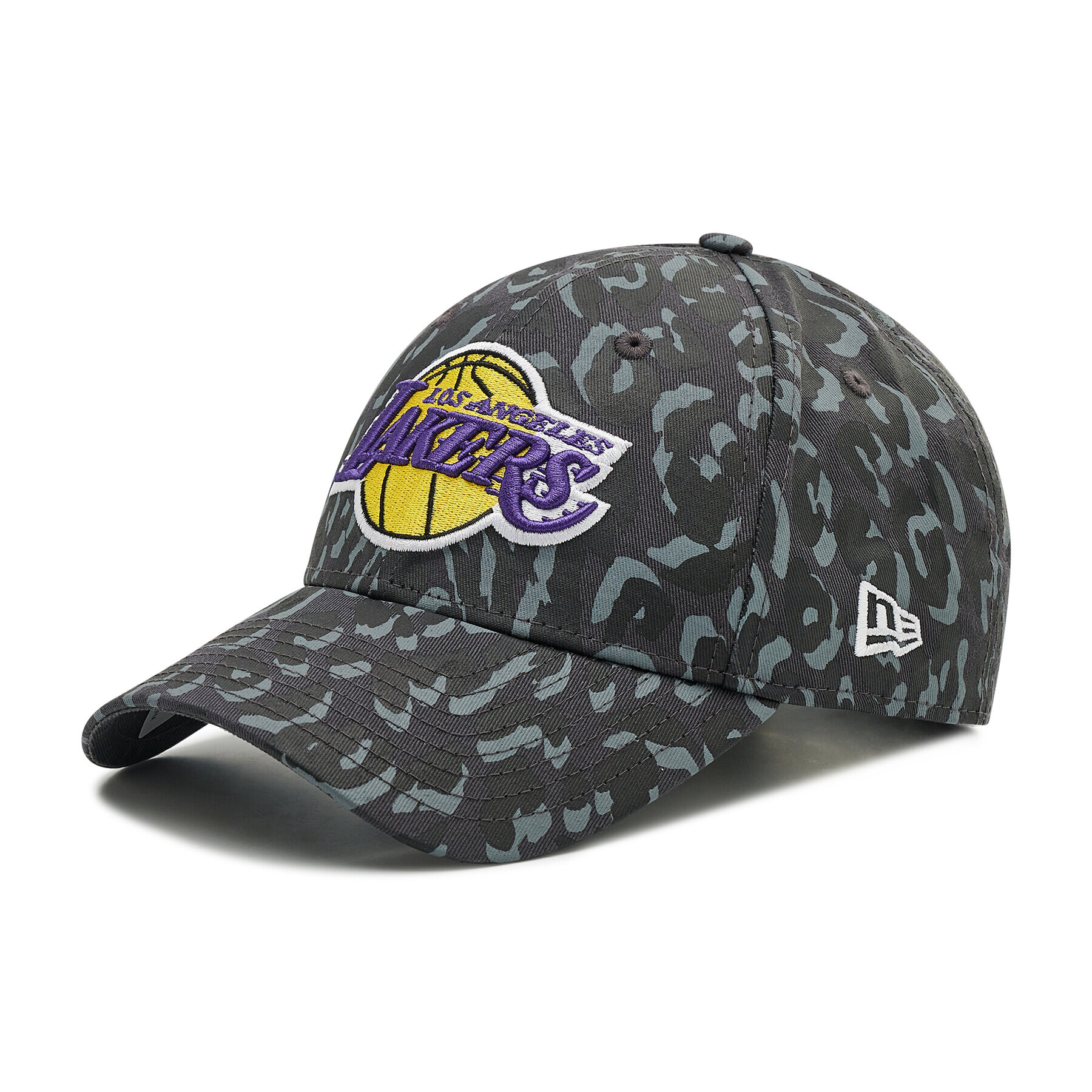 New Era Kšiltovka La Lakers Leopard Print 9Forty 60222434 Šedá - Pepit.cz