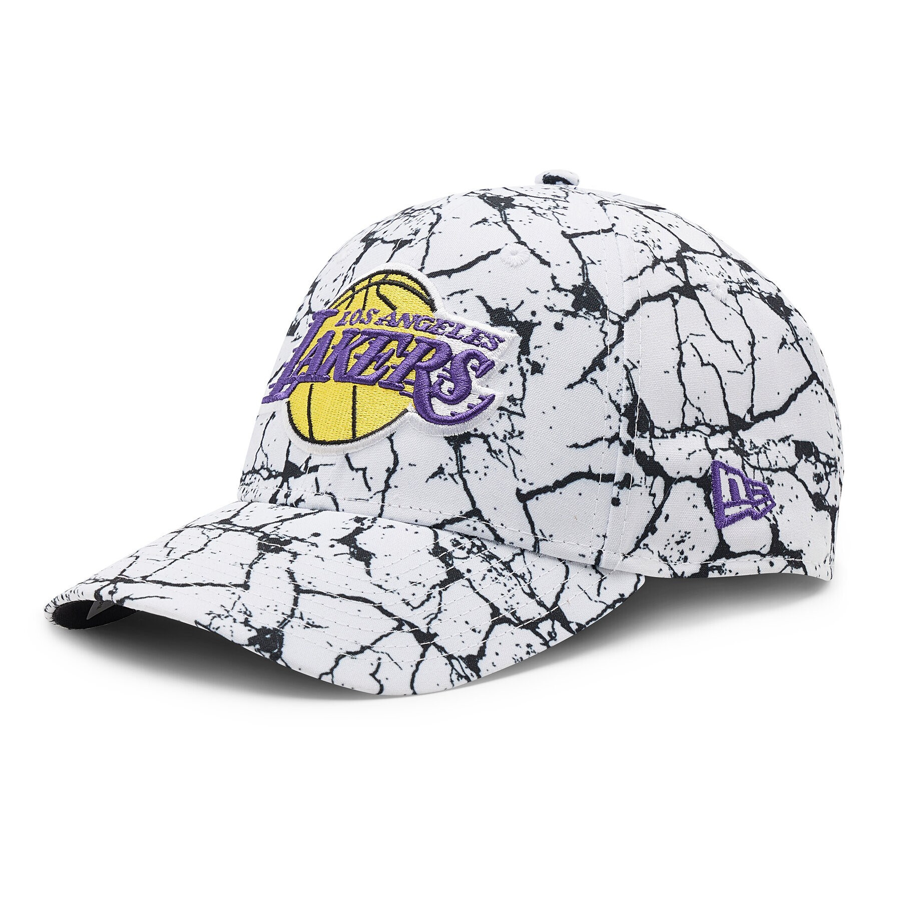 New Era Kšiltovka La Lakers Marble 9Forty 60284845 Bílá - Pepit.cz