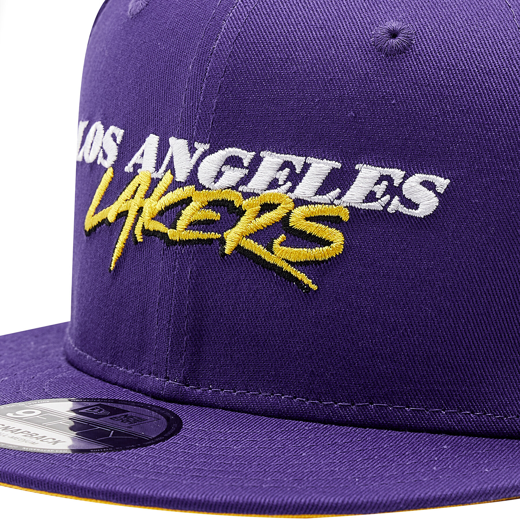 New Era Kšiltovka La Lakers Script Logo 9Fifty 60285203 Fialová - Pepit.cz