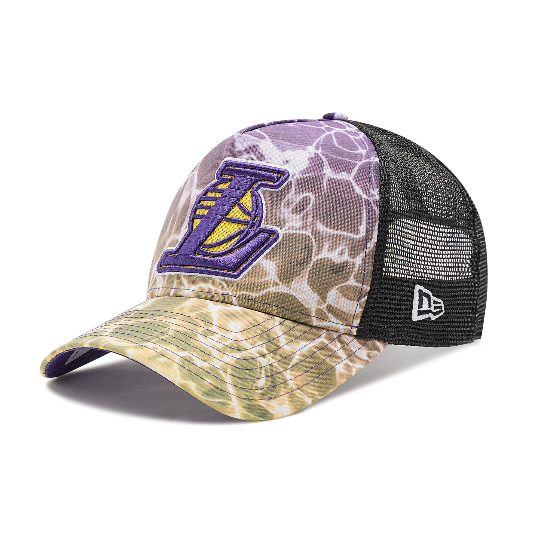 New Era Kšiltovka LA Lakers Summer City A-Frame Trucker 60240455 Barevná - Pepit.cz