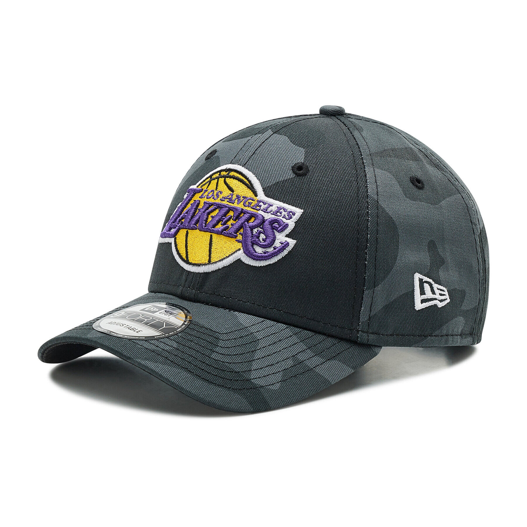 New Era Kšiltovka NBA Camo 9Forty Los Angeles Lakers 60240494 Černá - Pepit.cz