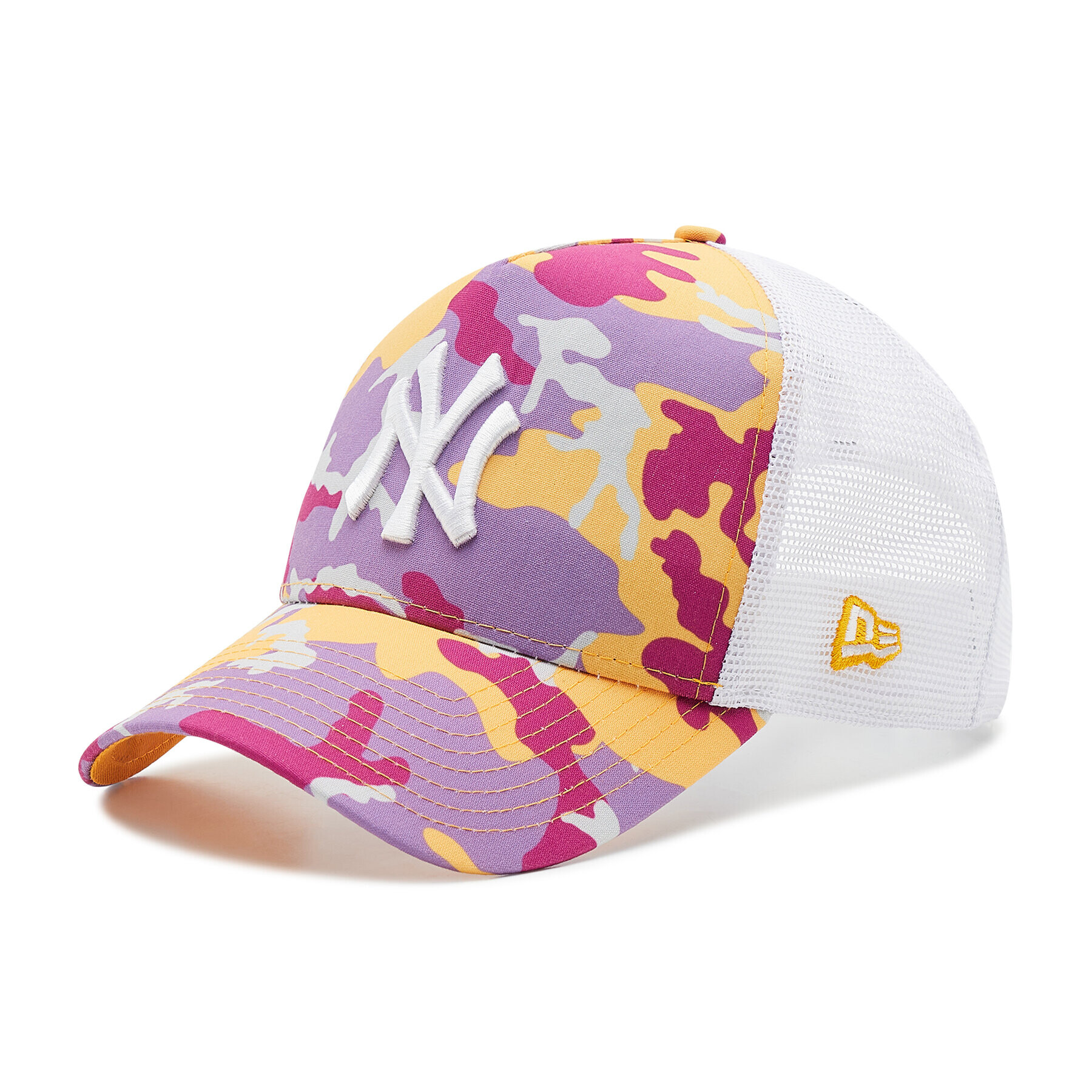 New Era Kšiltovka New York Yankees Camo Pack A-Frame 60240647 Růžová - Pepit.cz