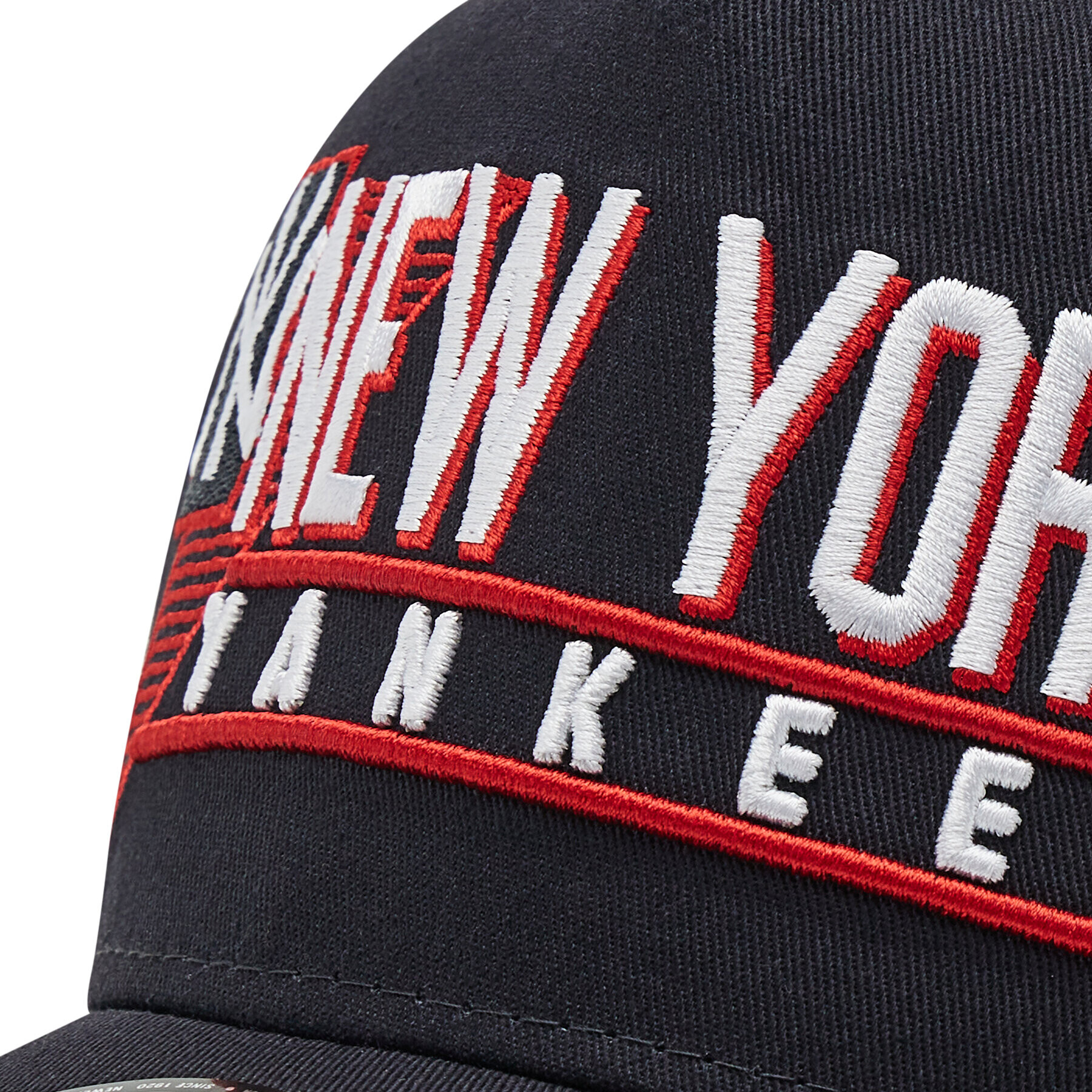 New Era Kšiltovka New York Yankees Graphic Logo A-Frame Trucker 60222488 Tmavomodrá - Pepit.cz