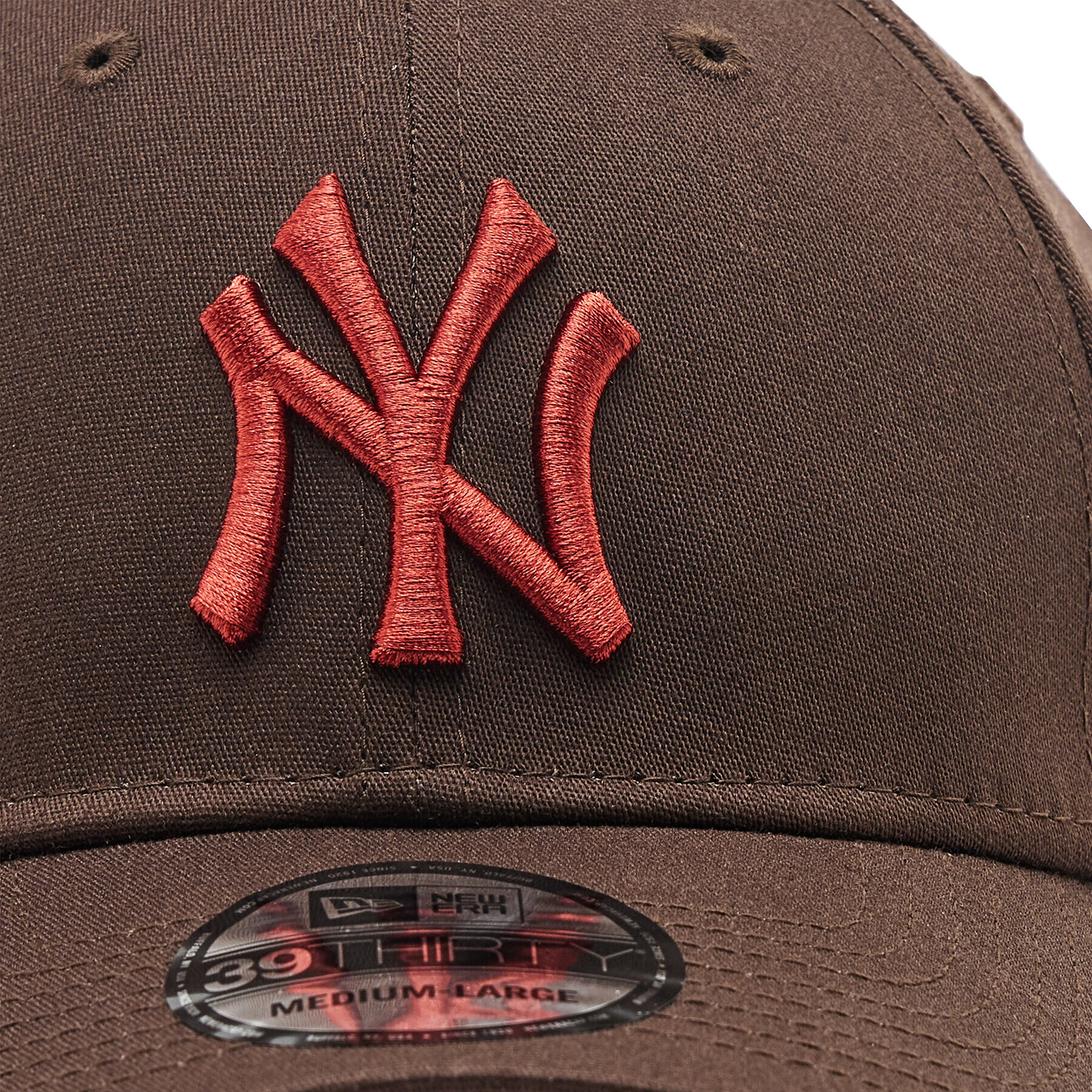 New Era Kšiltovka New York Yankees League Essential 39Thirty 60284930 Hnědá - Pepit.cz