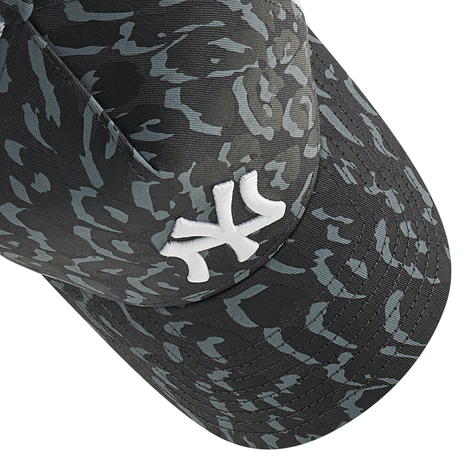 New Era Kšiltovka New York Yankees Leopard Print A-Frame Trucker 60222318 Šedá - Pepit.cz