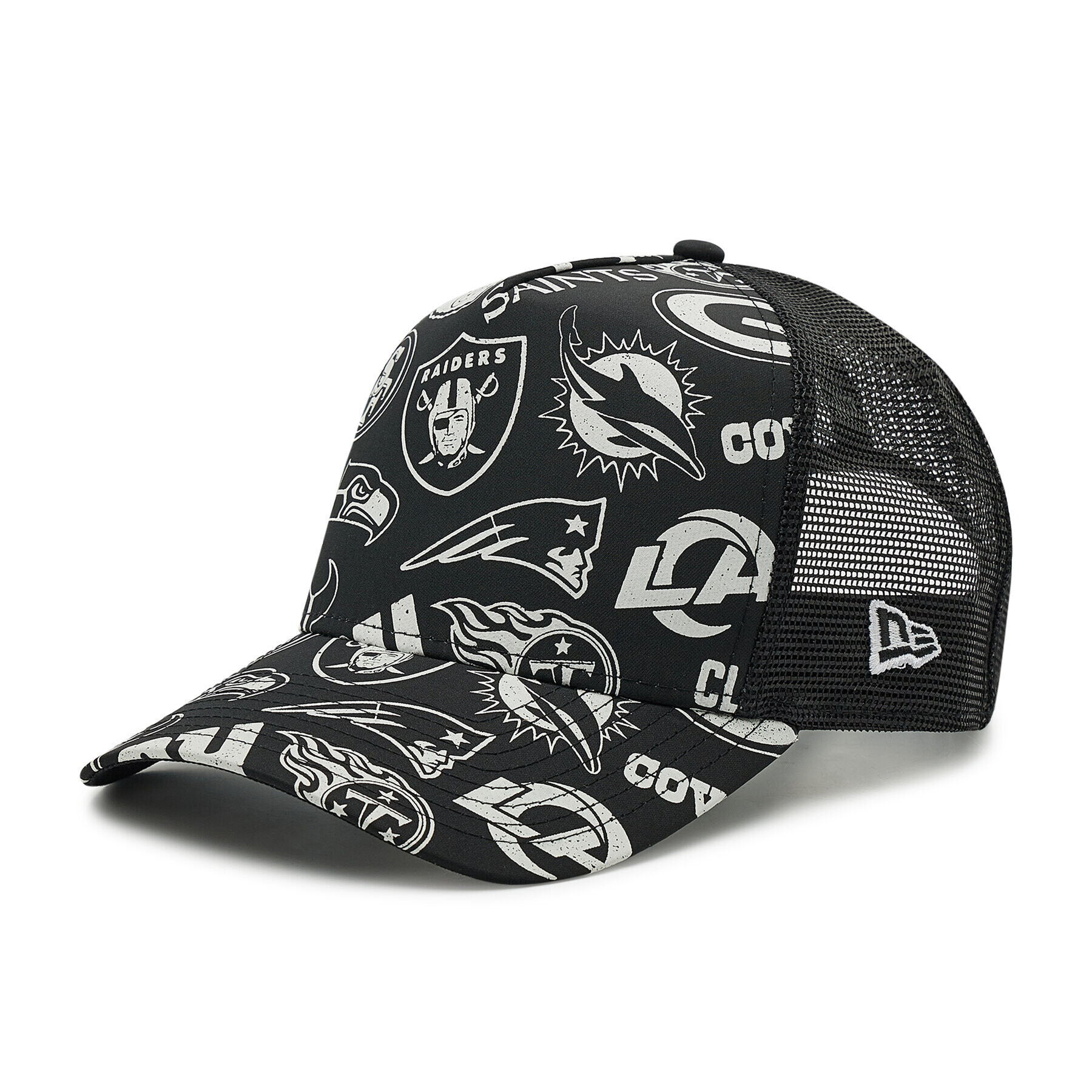 New Era Kšiltovka Nfl All Over Print A-Frame Trucker 60222274 Černá - Pepit.cz