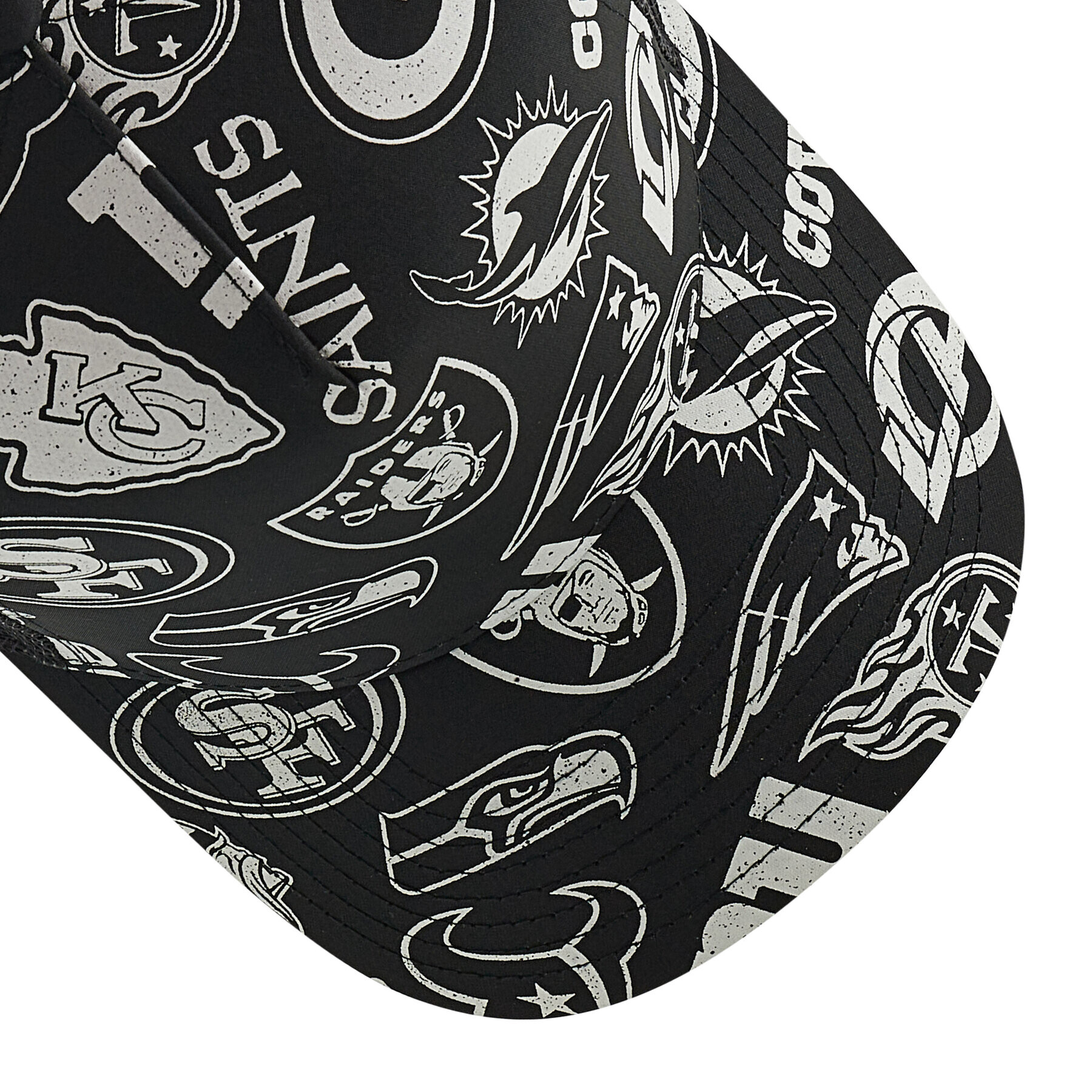 New Era Kšiltovka Nfl All Over Print A-Frame Trucker 60222274 Černá - Pepit.cz