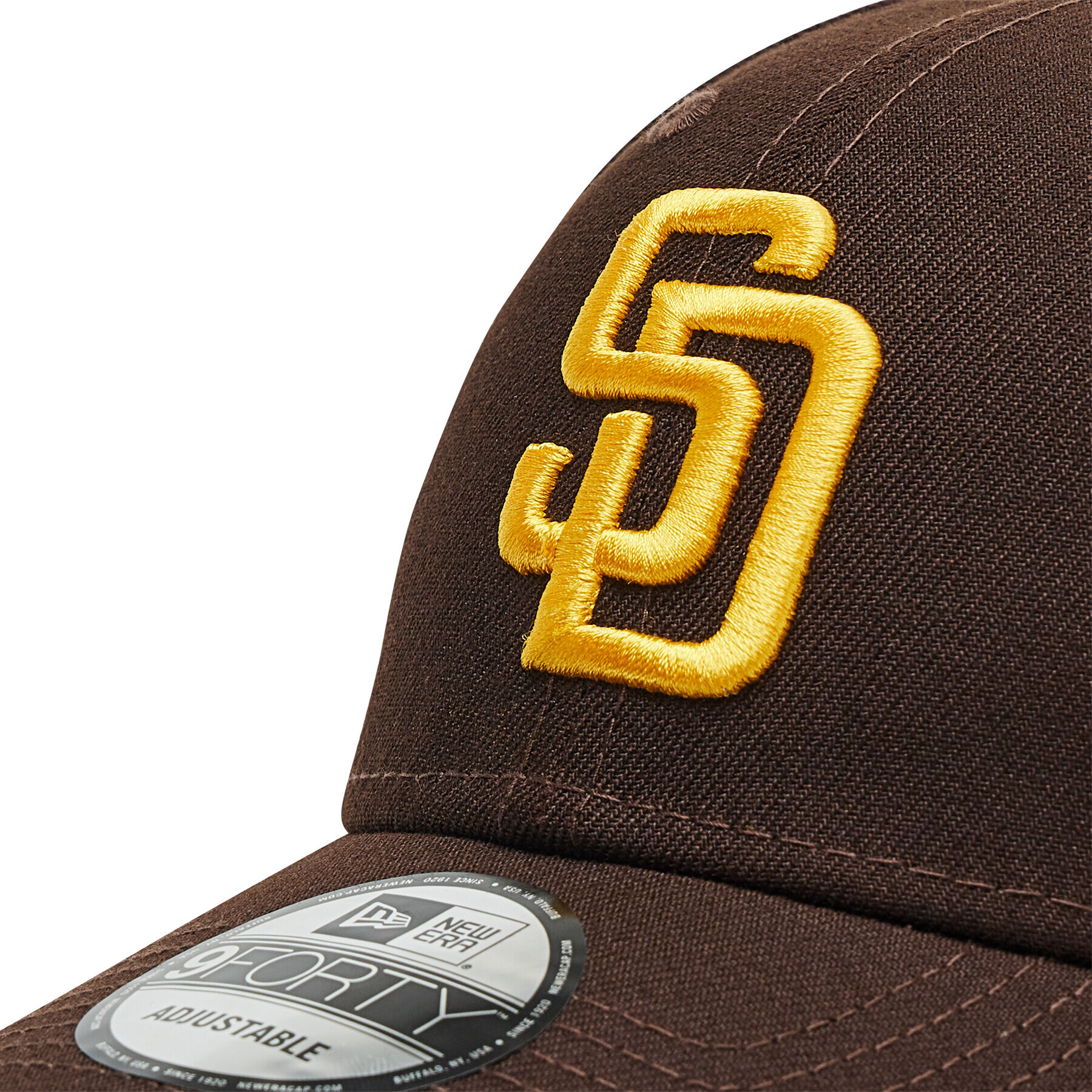 New Era Kšiltovka San Diego Padres The League 9Forty 12351301 Hnědá - Pepit.cz