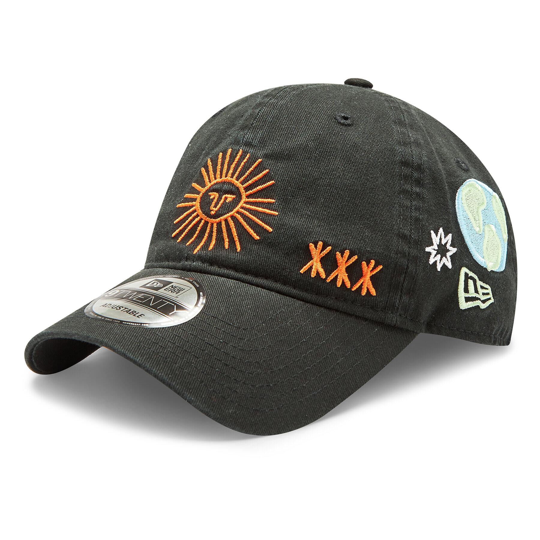 New Era Kšiltovka Washed Graphic 60357997 Černá - Pepit.cz