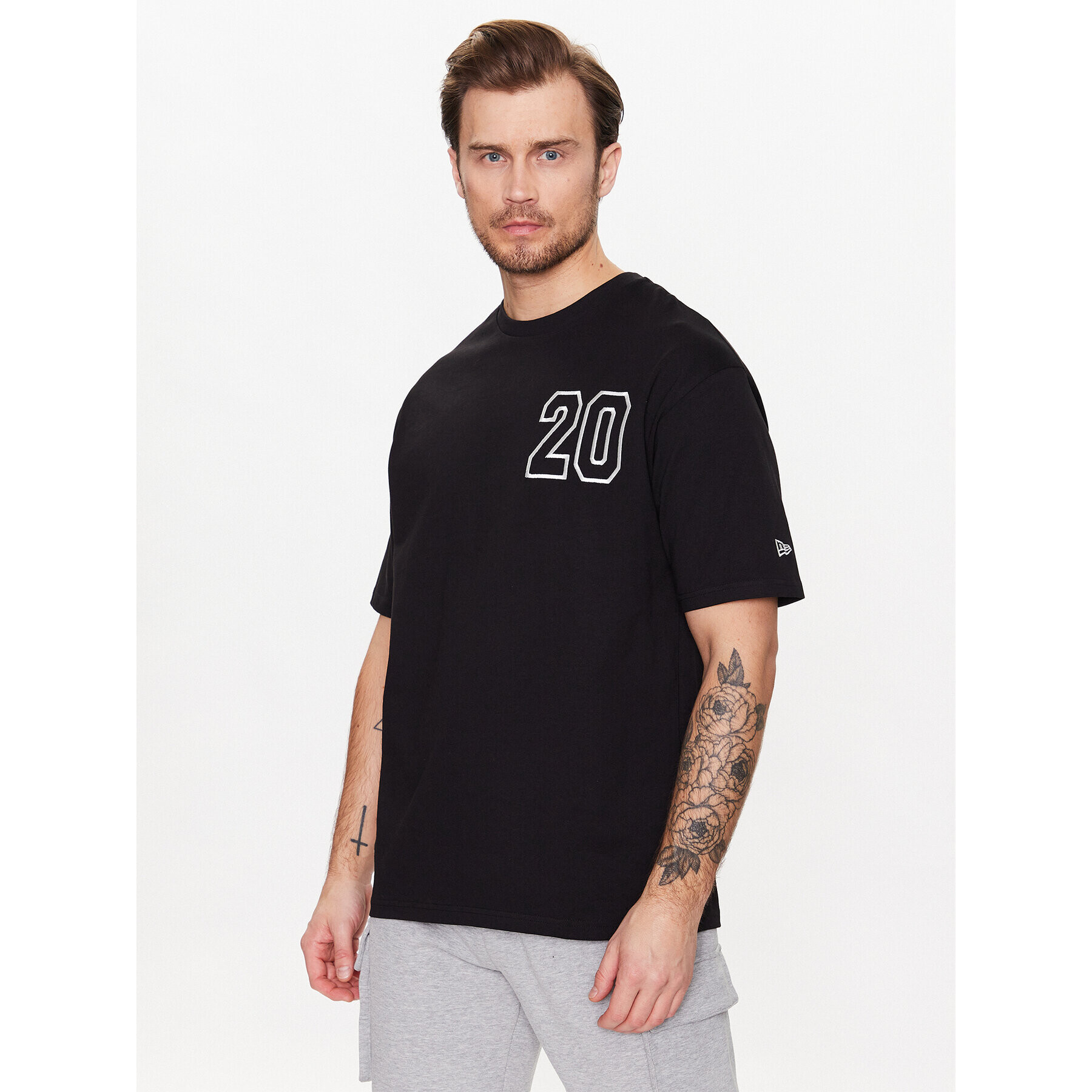 New Era T-Shirt Contemporary 60332242 Černá Oversize - Pepit.cz