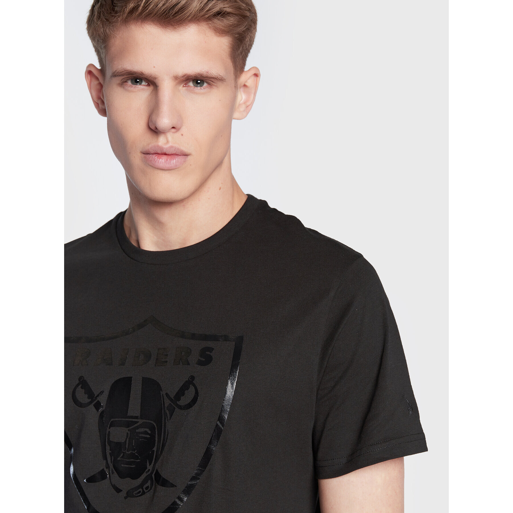 New Era T-Shirt Las Vegas Raiders NFL Foil 60284664 Černá Regular Fit - Pepit.cz