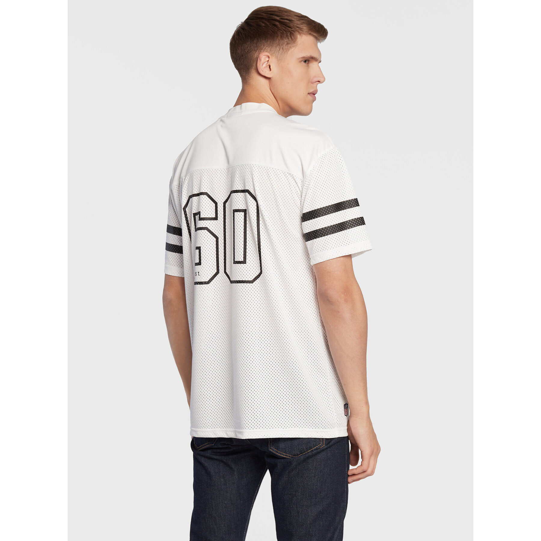 New Era T-Shirt Las Vegas Raiders NFL Script 60284671 Bílá Relaxed Fit - Pepit.cz