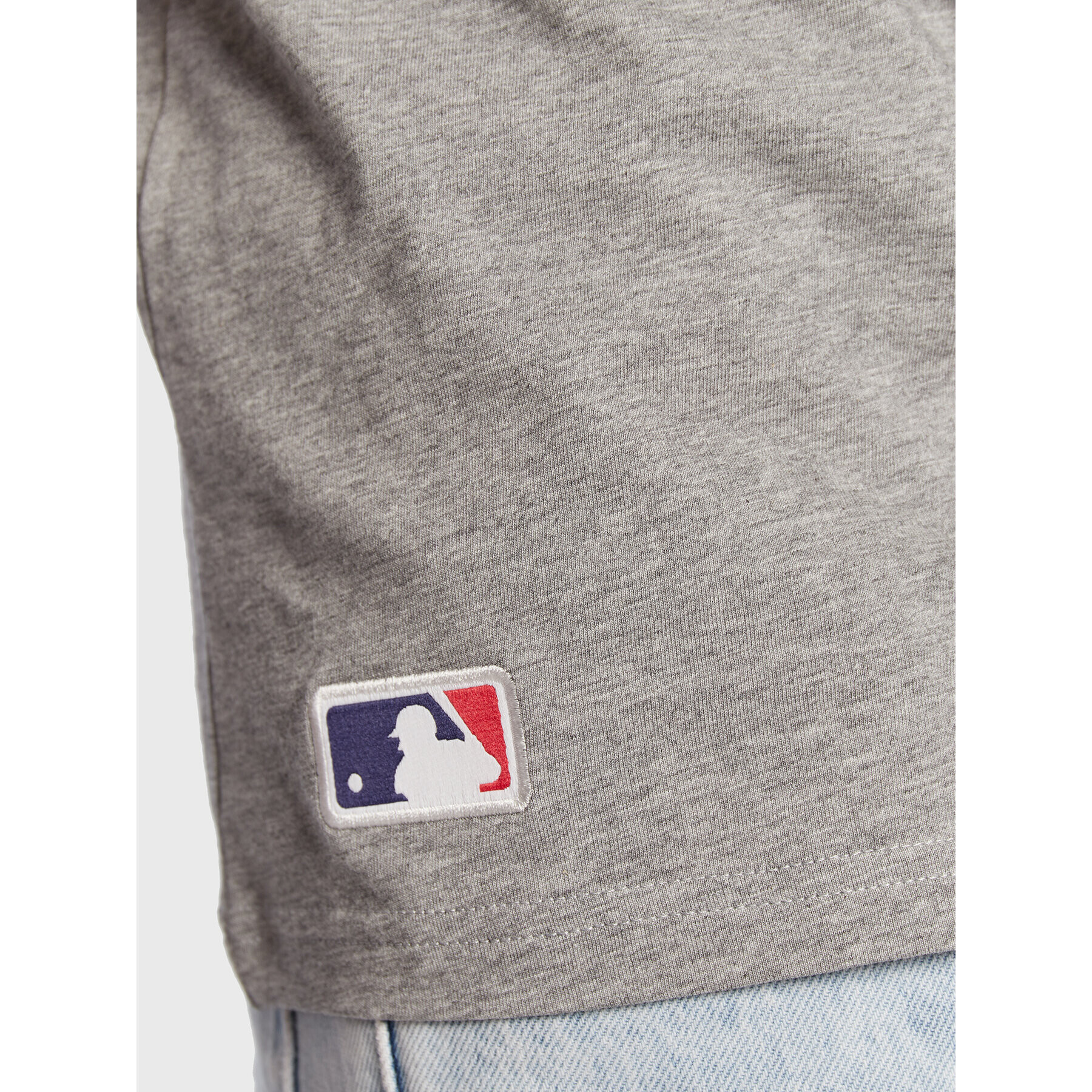 New Era T-Shirt New York Yankees MLB Team Logo 11863696 Šedá Regular Fit - Pepit.cz