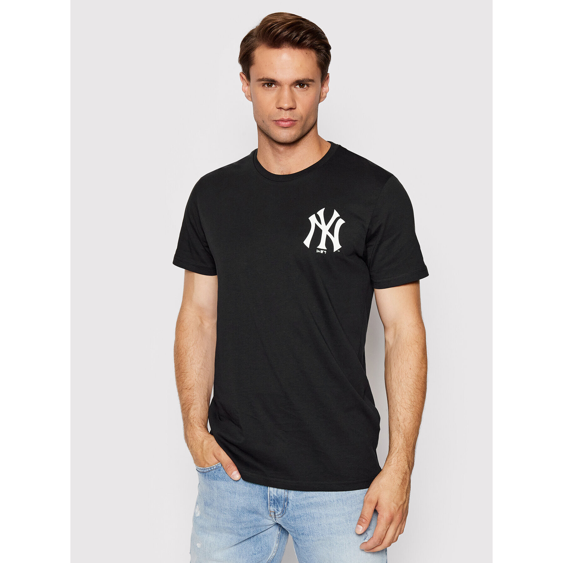 New Era T-Shirt New York Yankees Stadium Food 13083924 Tmavomodrá Regular Fit - Pepit.cz