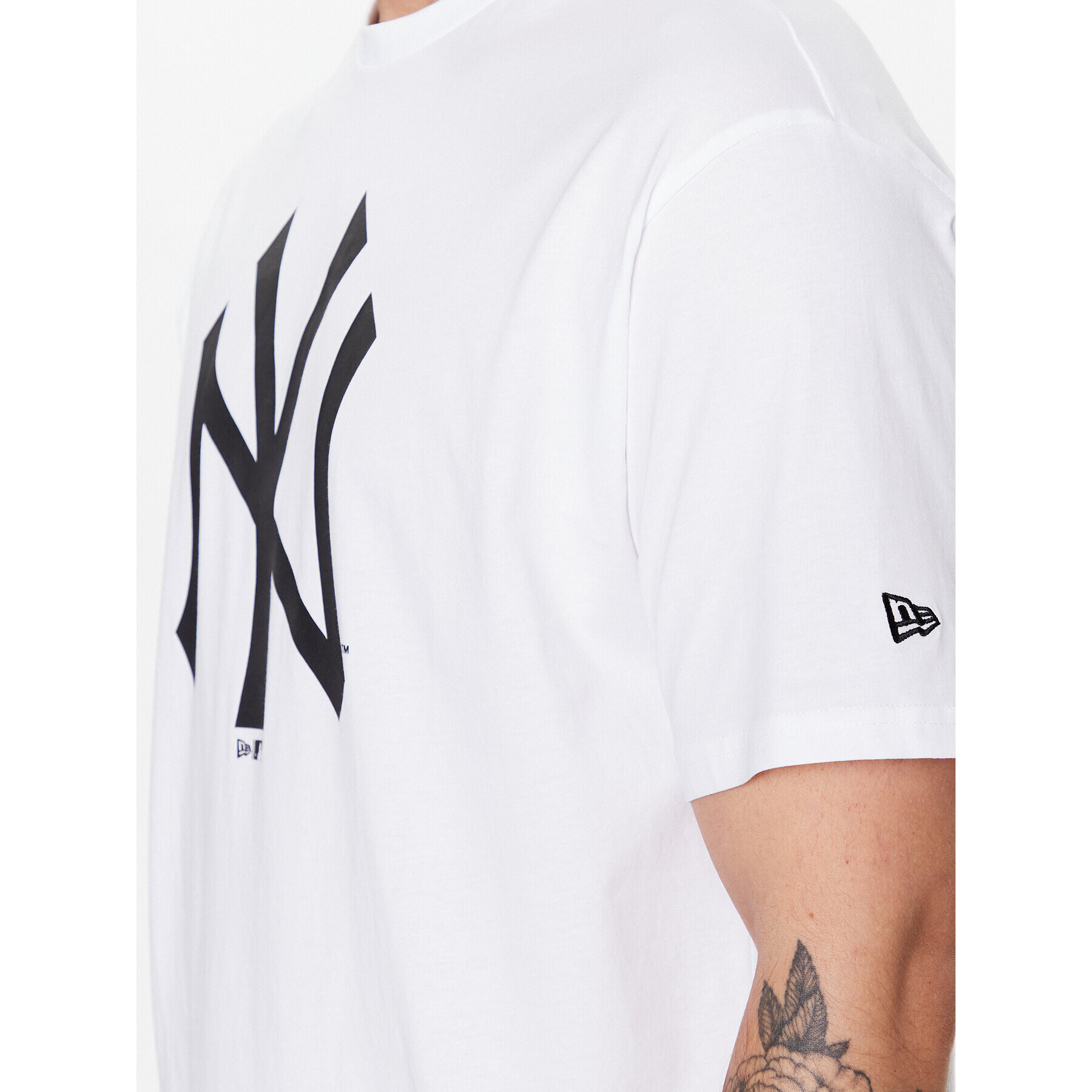 New Era T-Shirt Yankees Mlb League Essential 60332283 Bordó Oversize - Pepit.cz