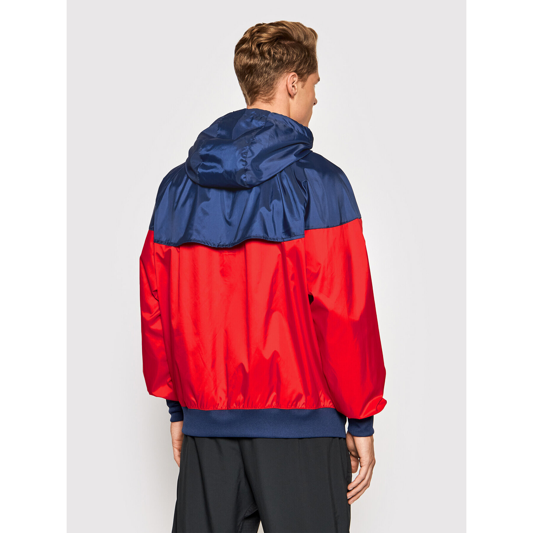 Nike Běžecká bunda Sportswear Windrunner DA0001 Červená Standard Fit - Pepit.cz