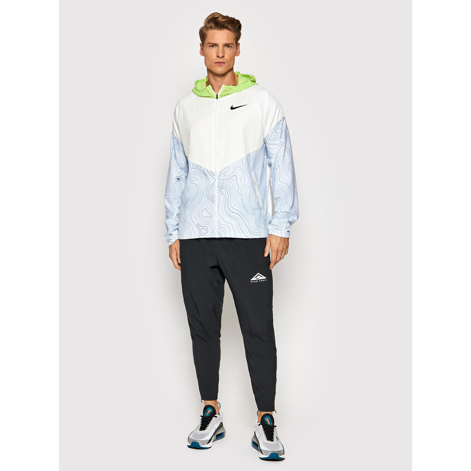 Nike Běžecká bunda Therma Essential Ekiden DC4039 Bílá Standard Fit - Pepit.cz