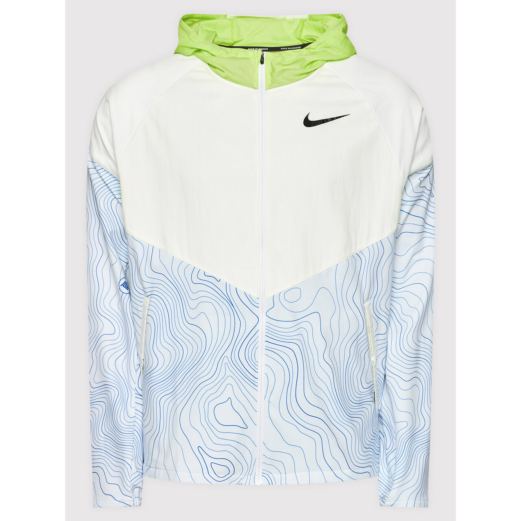 Nike Běžecká bunda Therma Essential Ekiden DC4039 Bílá Standard Fit - Pepit.cz