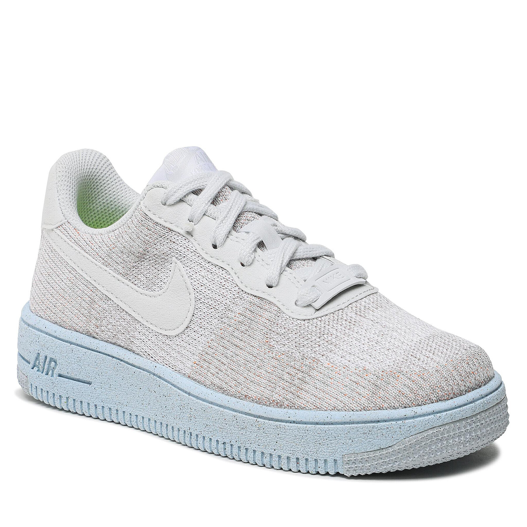 Nike Boty AF1 Crater Flyknit (GS) DH3375 101 Šedá - Pepit.cz