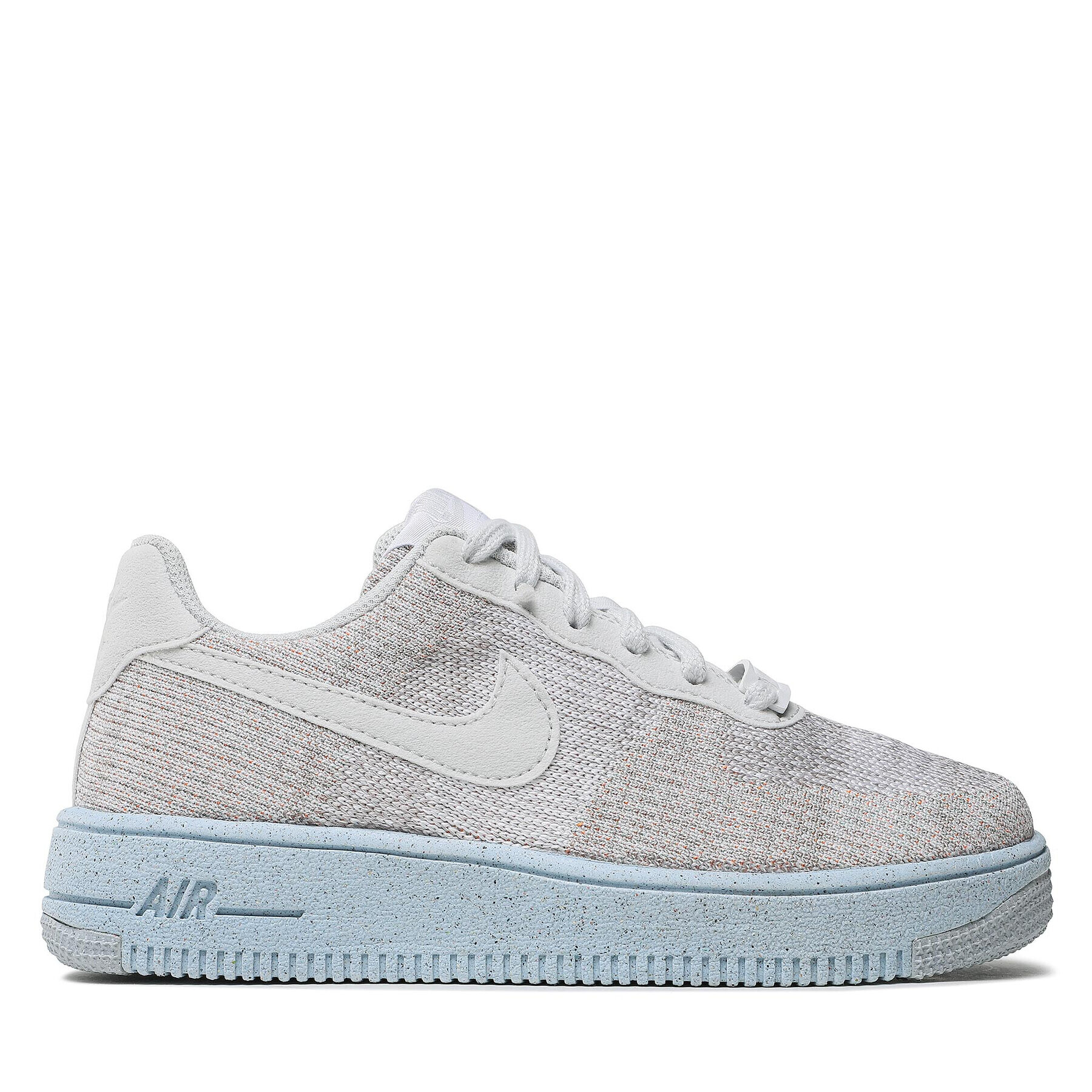 Nike Boty AF1 Crater Flyknit (GS) DH3375 101 Šedá - Pepit.cz