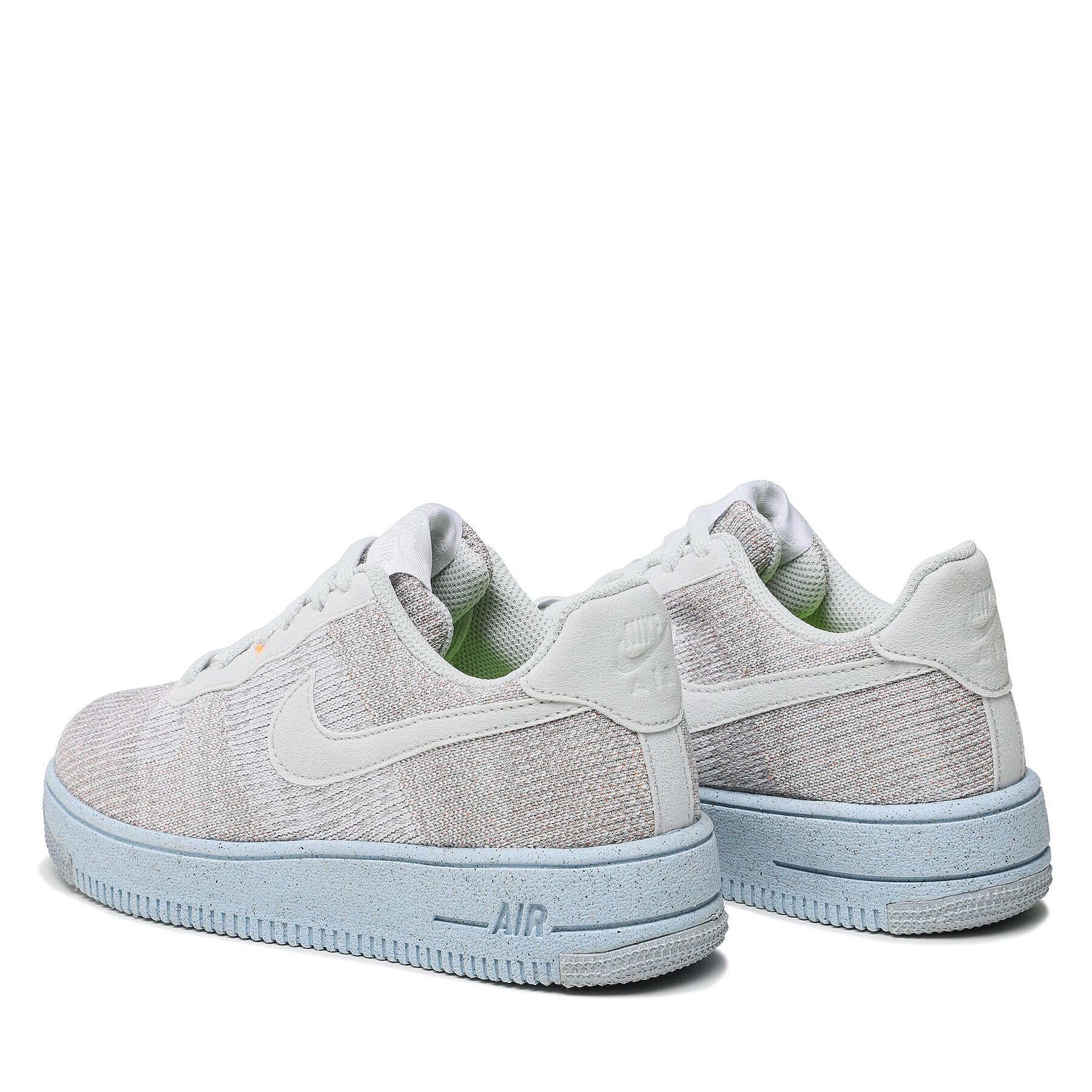 Nike Boty AF1 Crater Flyknit (GS) DH3375 101 Šedá - Pepit.cz