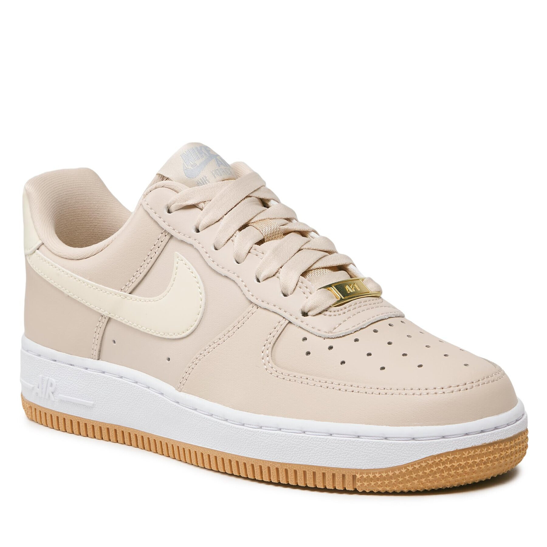 Nike Boty Air Force 1' 07 DD8959 111 Béžová - Pepit.cz