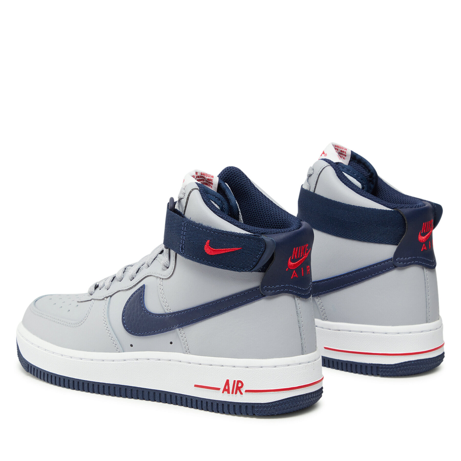 Nike Boty Air Force 1 Hi Qs DZ7338 001 Šedá - Pepit.cz