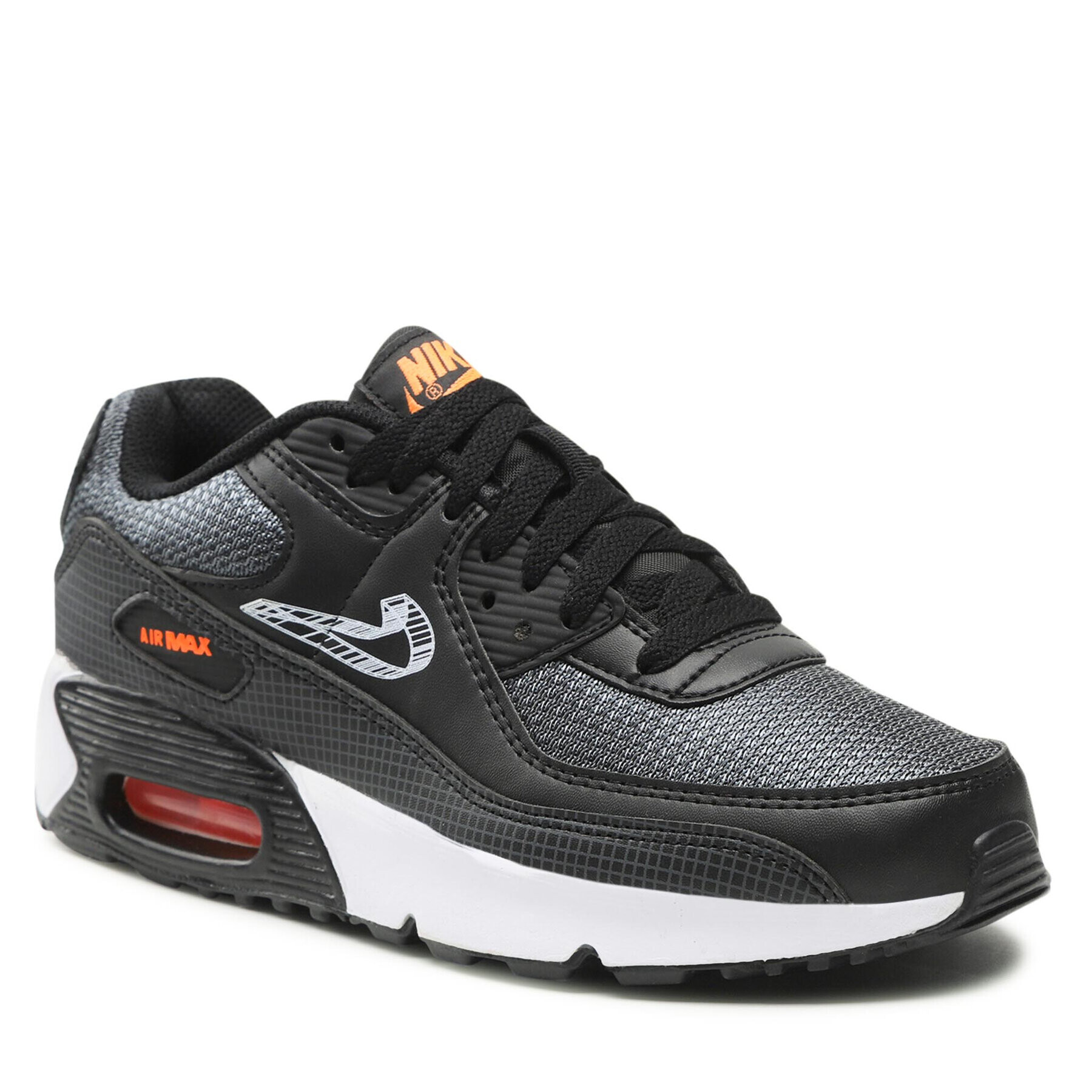 Nike Boty Air Max 90 Mesh Gs DR0172 001 Černá - Pepit.cz