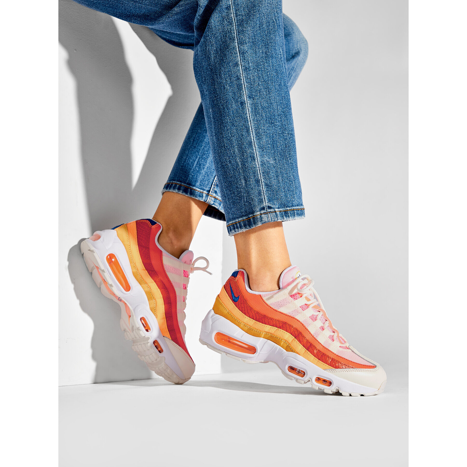 Nike Boty Air Max 95 DJ6906 800 Oranžová - Pepit.cz