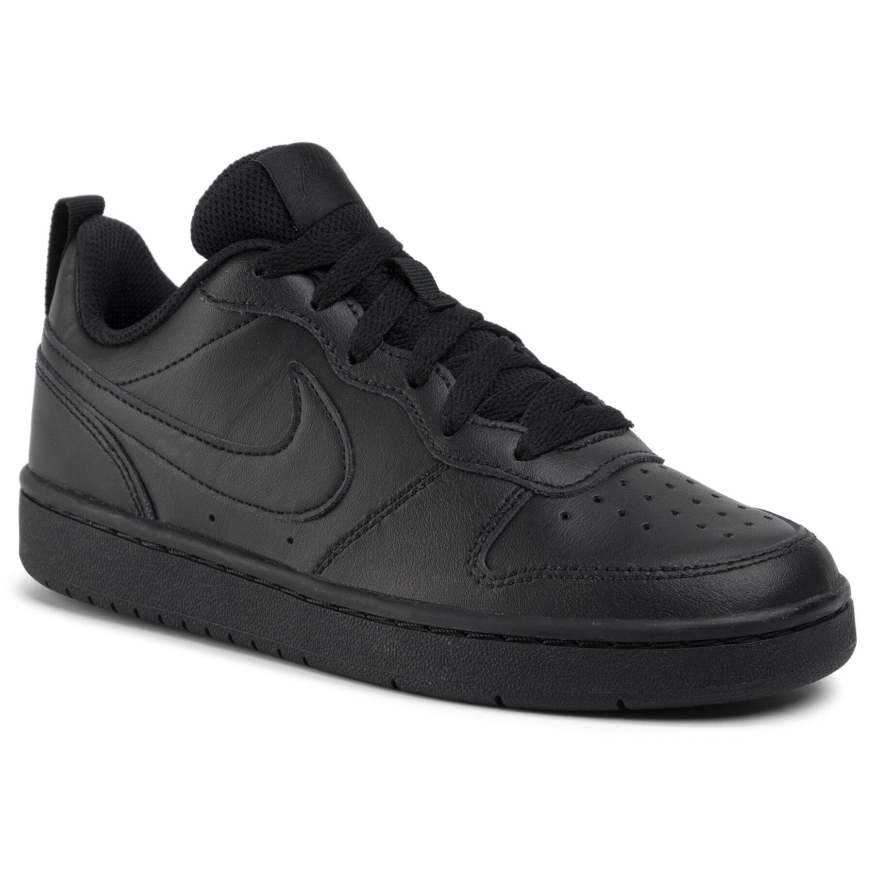 Nike Boty Court Borough Low 2 (GS) BQ5448 001 Černá - Pepit.cz